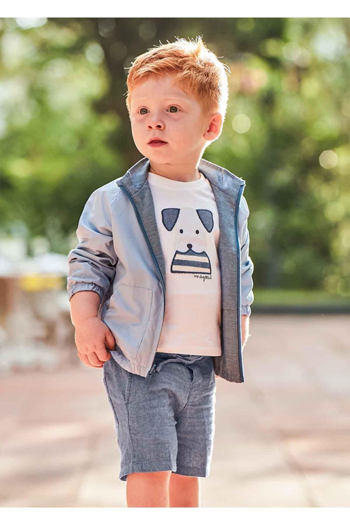 MAYORAL Yazlık Erkek Bebek 2li Takım - Mavi