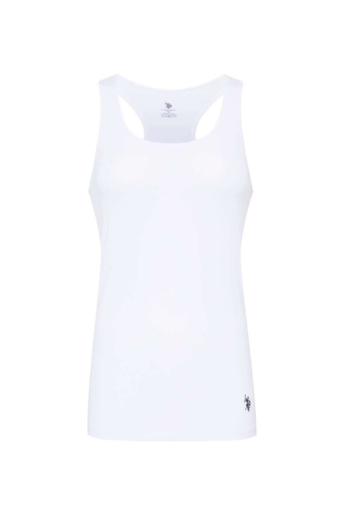 U.S. Polo Assn. U.S. Polo Assn. Kadın Beyaz Atlet Kutulu - Beyaz - ARASS66J00W1J