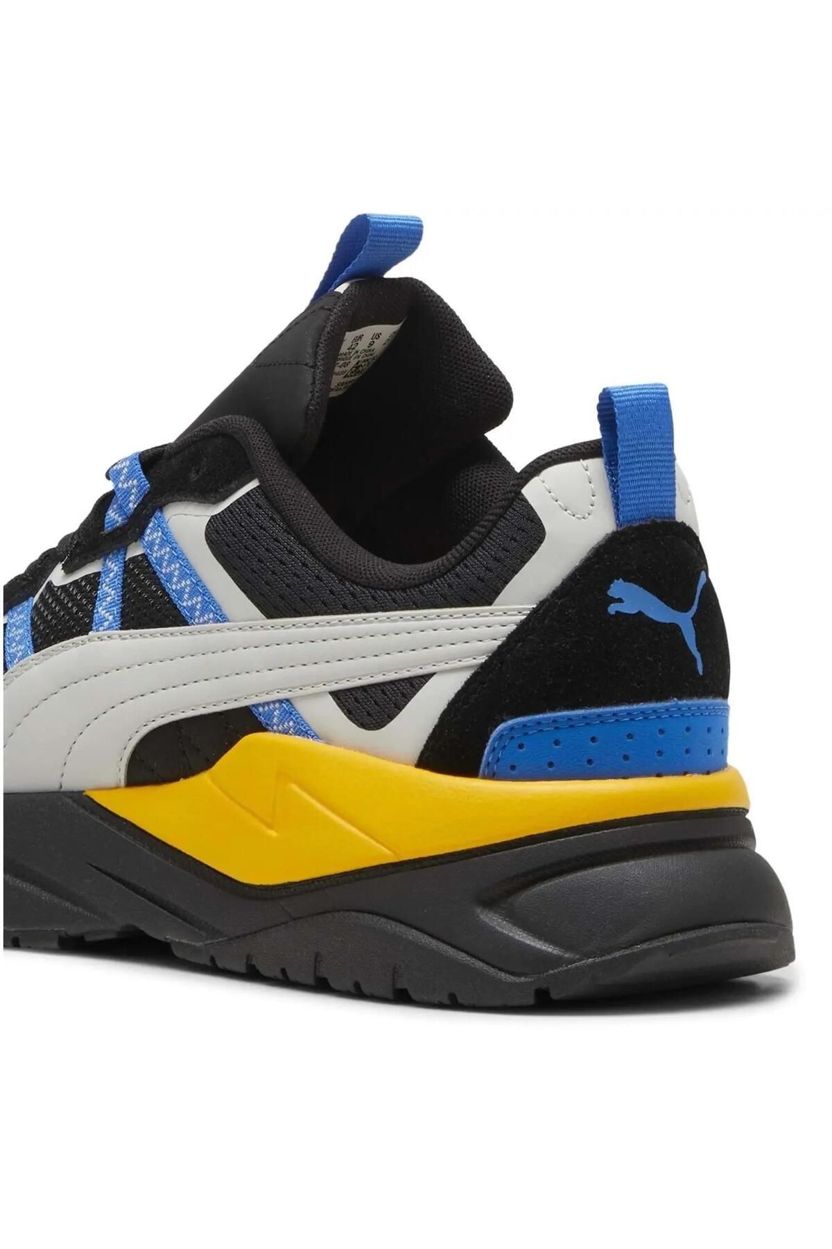 Puma-392317   08 X-Ray Tour Black-Grey-Blue-Yellow Men's Sports Shoes 5