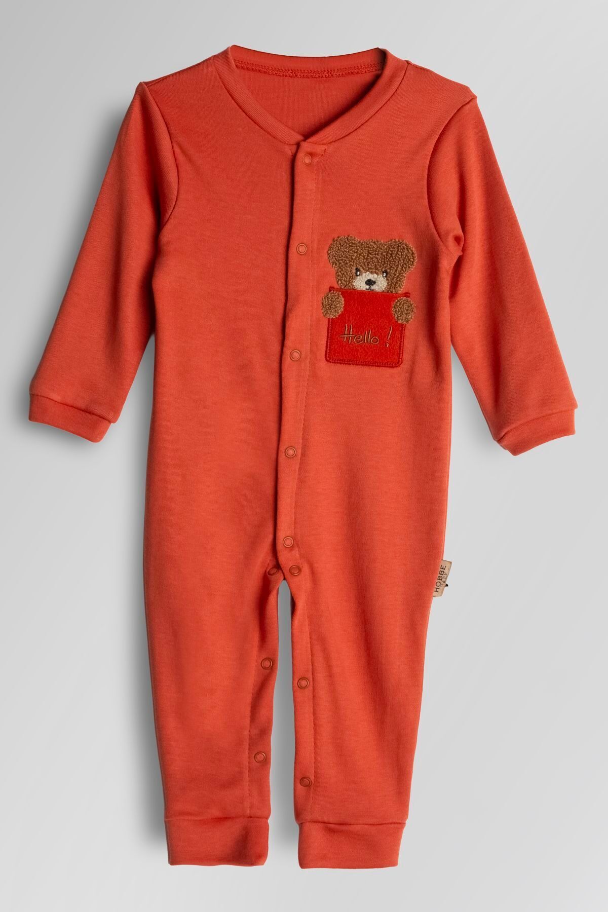 hobbebaby Ayıcık Nakışlı Bebek-Çocuk Tulum 1 Tog Unisex