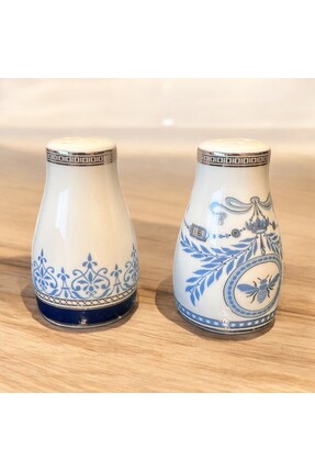 618 CONCEPT BLUE BANUBE TUZLUK BİBERLİK SET 4,5x8 cm