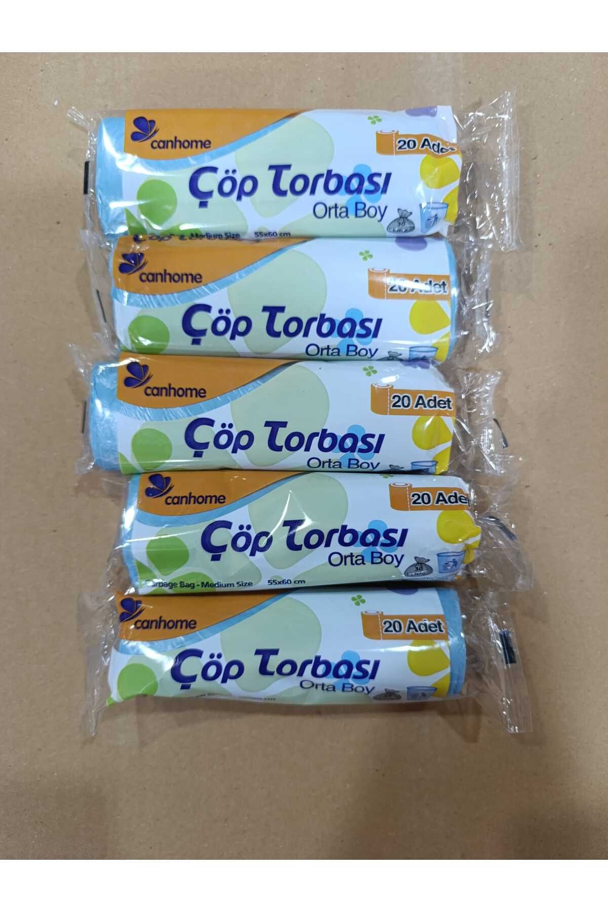BARREL AMBALAJ 5 ADET ORTA BOY ÇÖP TORBASI
