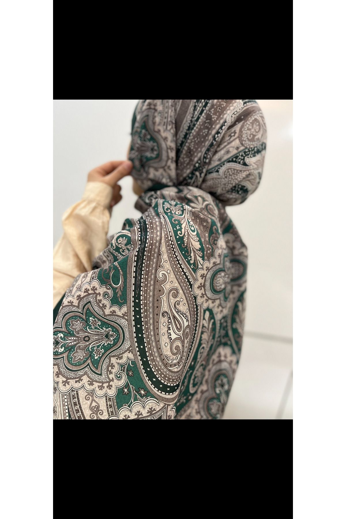 Bonjela Retro etnik desen soft pamuk