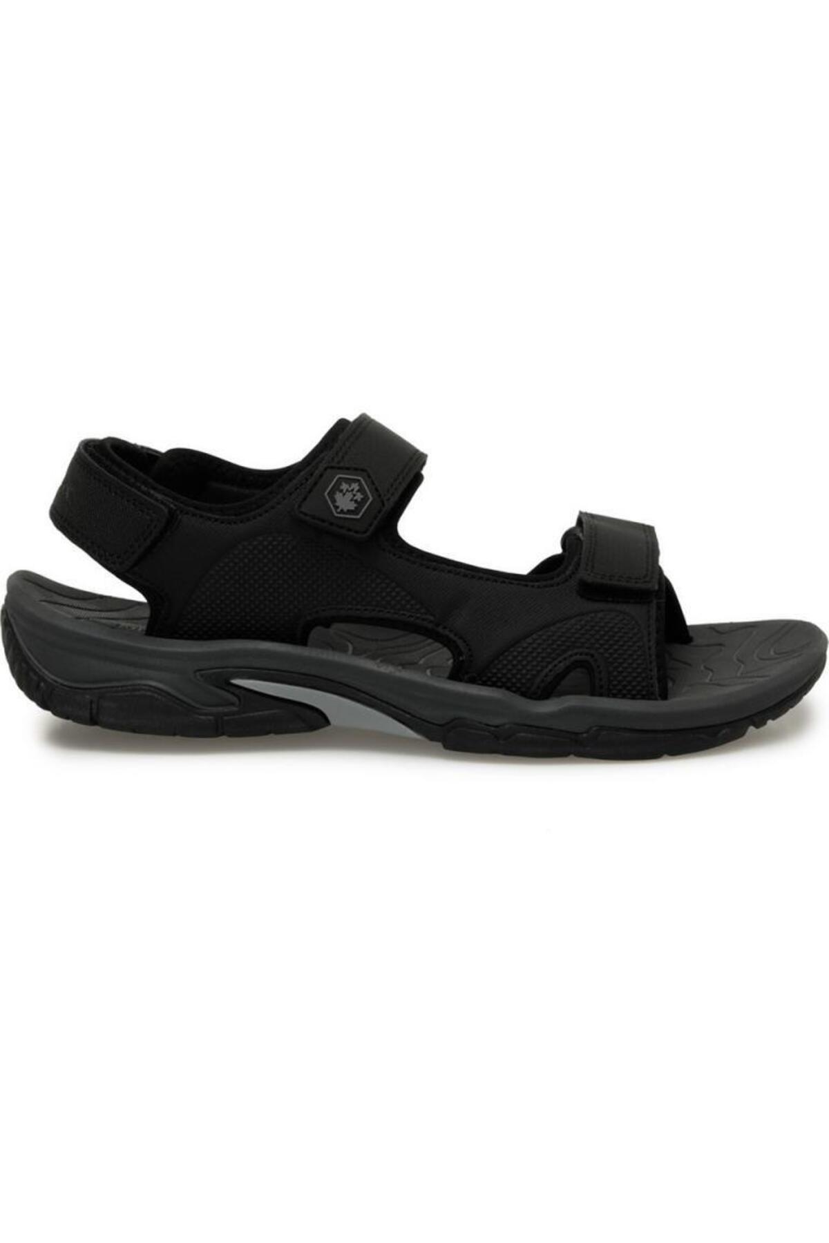 lumberjack Fun 4FX Siyah Anatomik Casual Günlük Spor Sandalet görsel 2