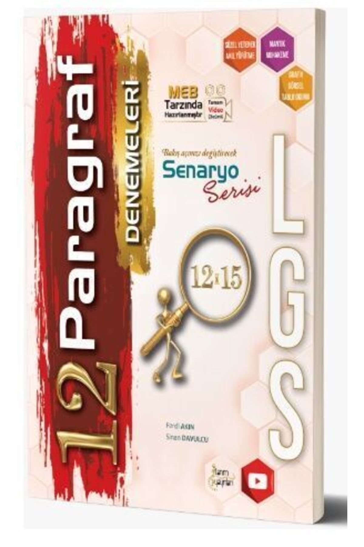 AV YAYINLARI Tanım Yayınları 8. Sınıf Lgs Paragraf 12 Deneme Özel Baskı 2024-2025