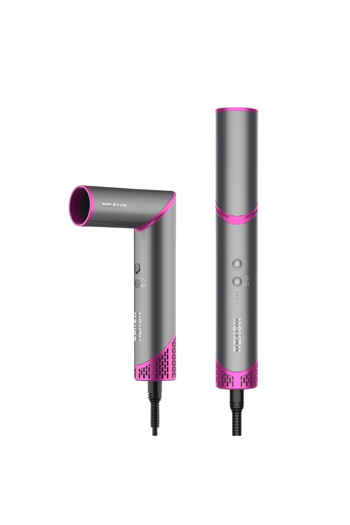 teknotrust Flex 10-In-1 Hot Air Wrap Saç Kurutma & Şekillendirme Sistemi, İyon Özellikli