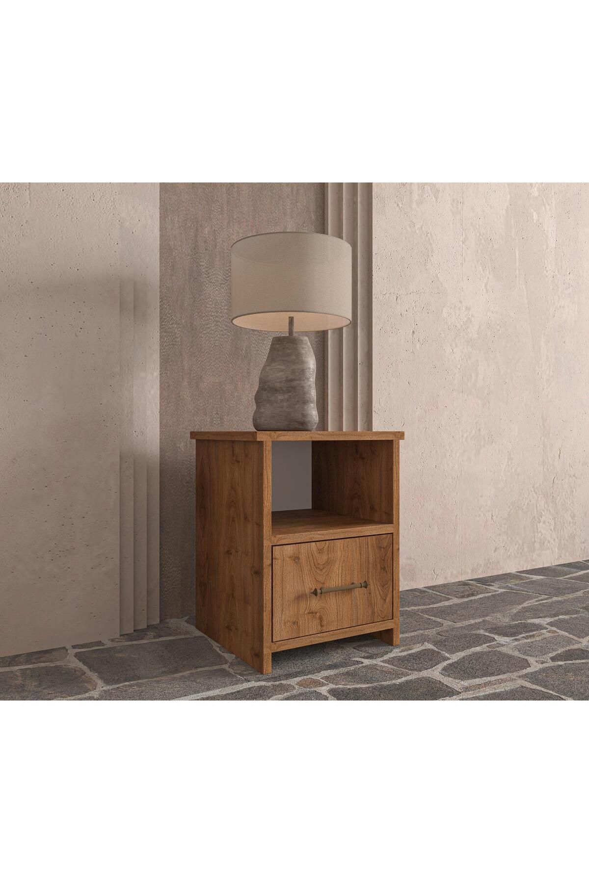 RENAZZO Softwood Komodin Çekmeceli