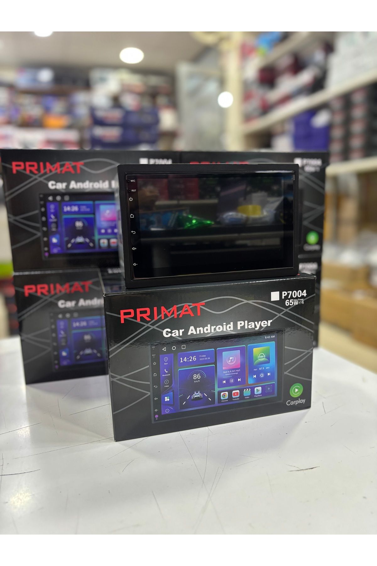 SUNASK-Sn-7002A 7 Inch Carplay Android Auto Tray - 2 Gb Ram, 32 Gb Memory, Wi-Fi and Youtube Google 3