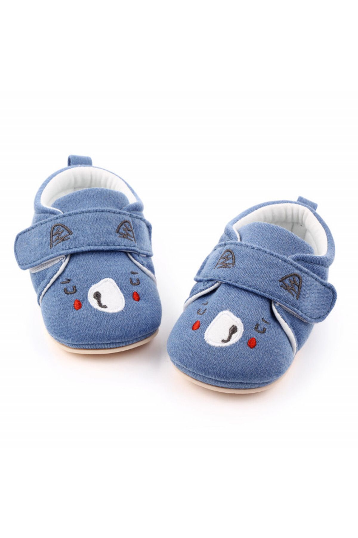 Superbaby Pantofiori Albastri Pentru Baietei - Teddy Masculin - 3–6 months