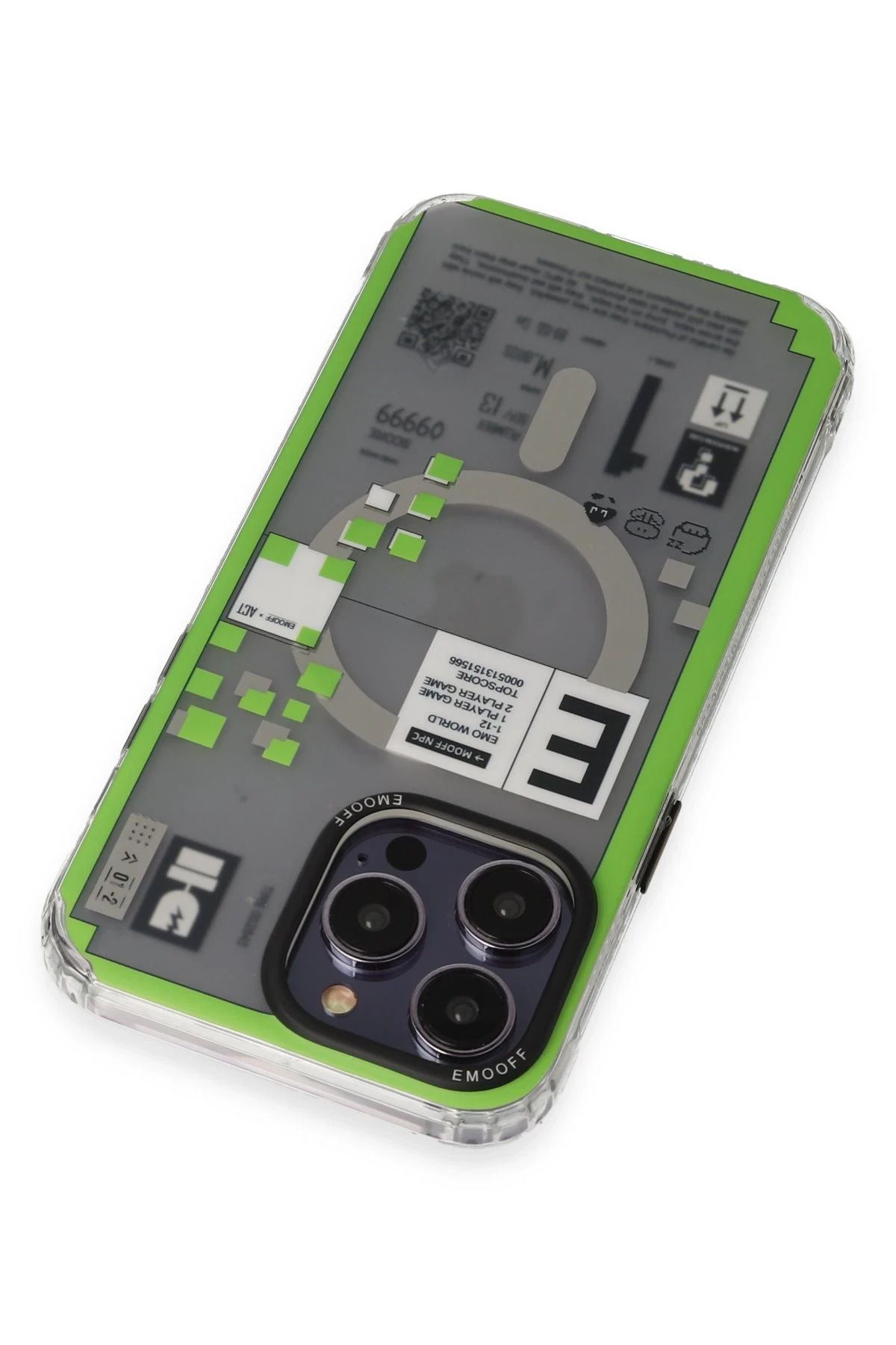Keep Off iPhone 14 Pro Max Kılıf Clone Space Magsafe Kapak - Clone - 14 WLZOR