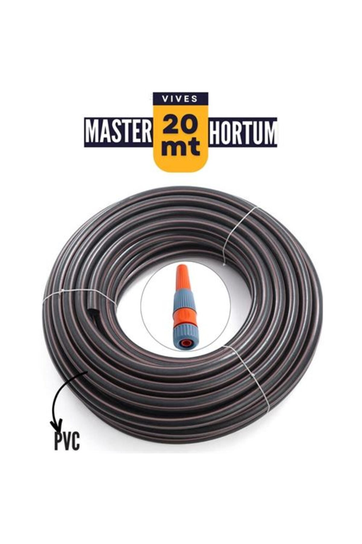 NEZADE STORE 20 Metre Master Bahçe Hortumu Sulama Aparatı HEDİYELİ