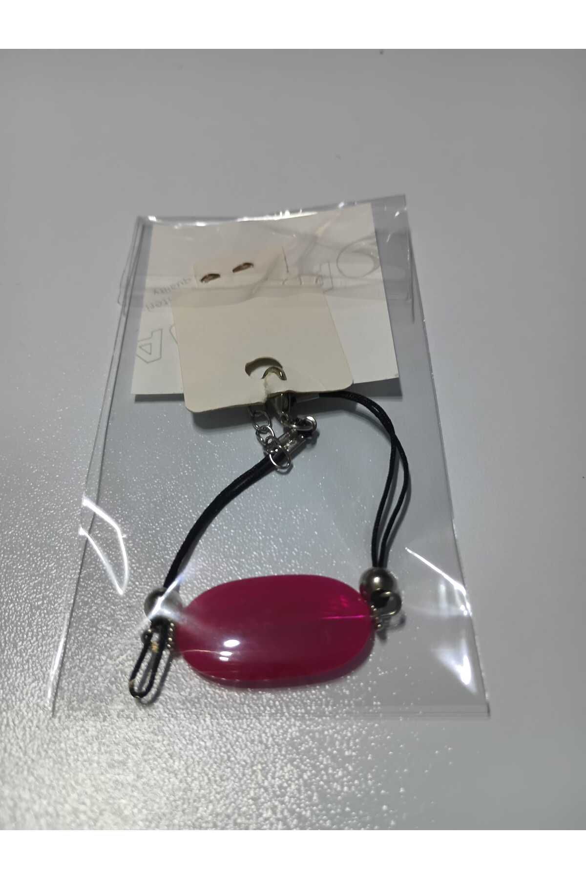 Home PEMBE MİKA VE METAL BONCUKLU SİYAH İPLİ BİLEKLİK