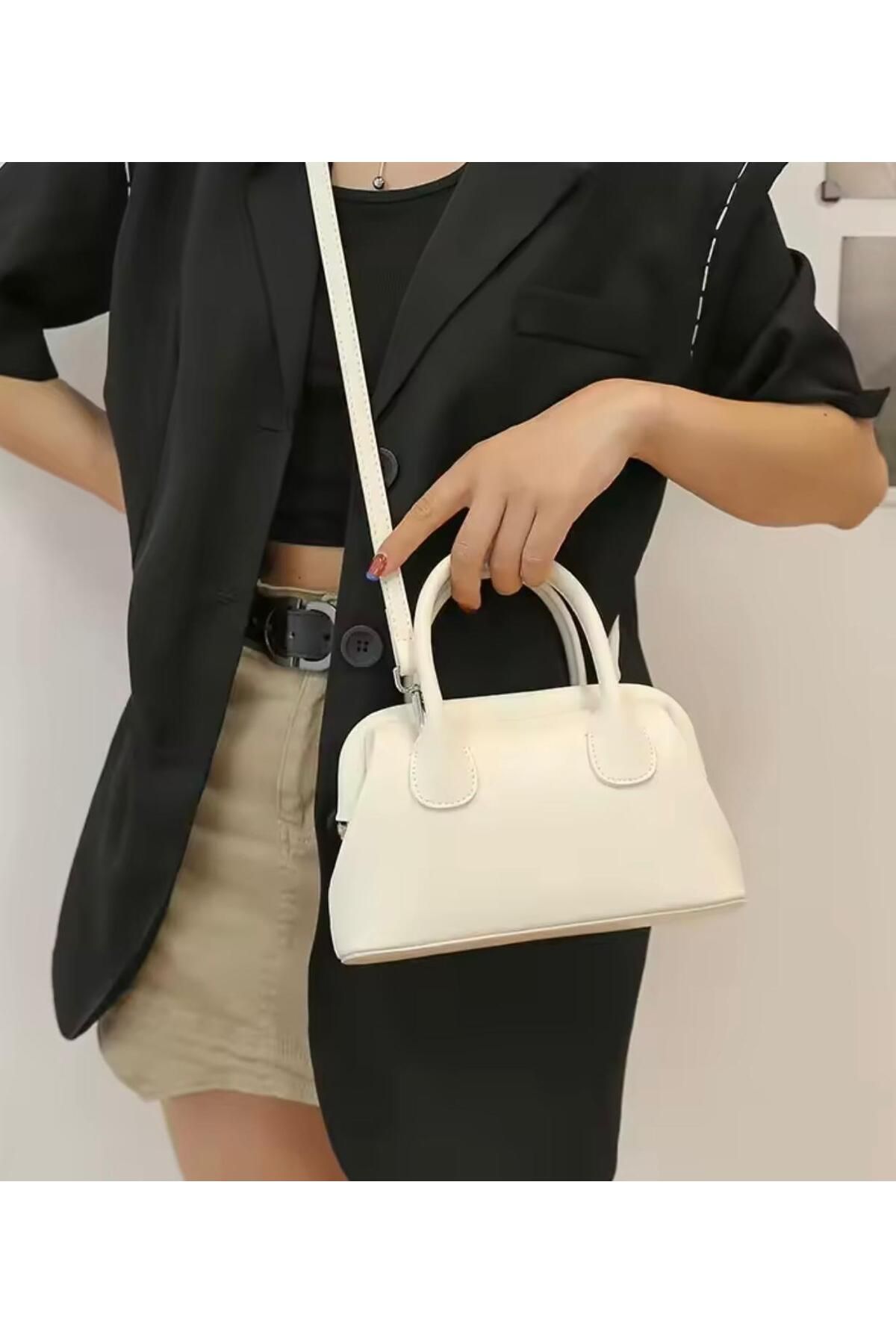 larosee Pinterest Mini Model Çapraz Ayarlanabilir Askılı Kadın Omuz Çantası El Çantası Kol Çantası