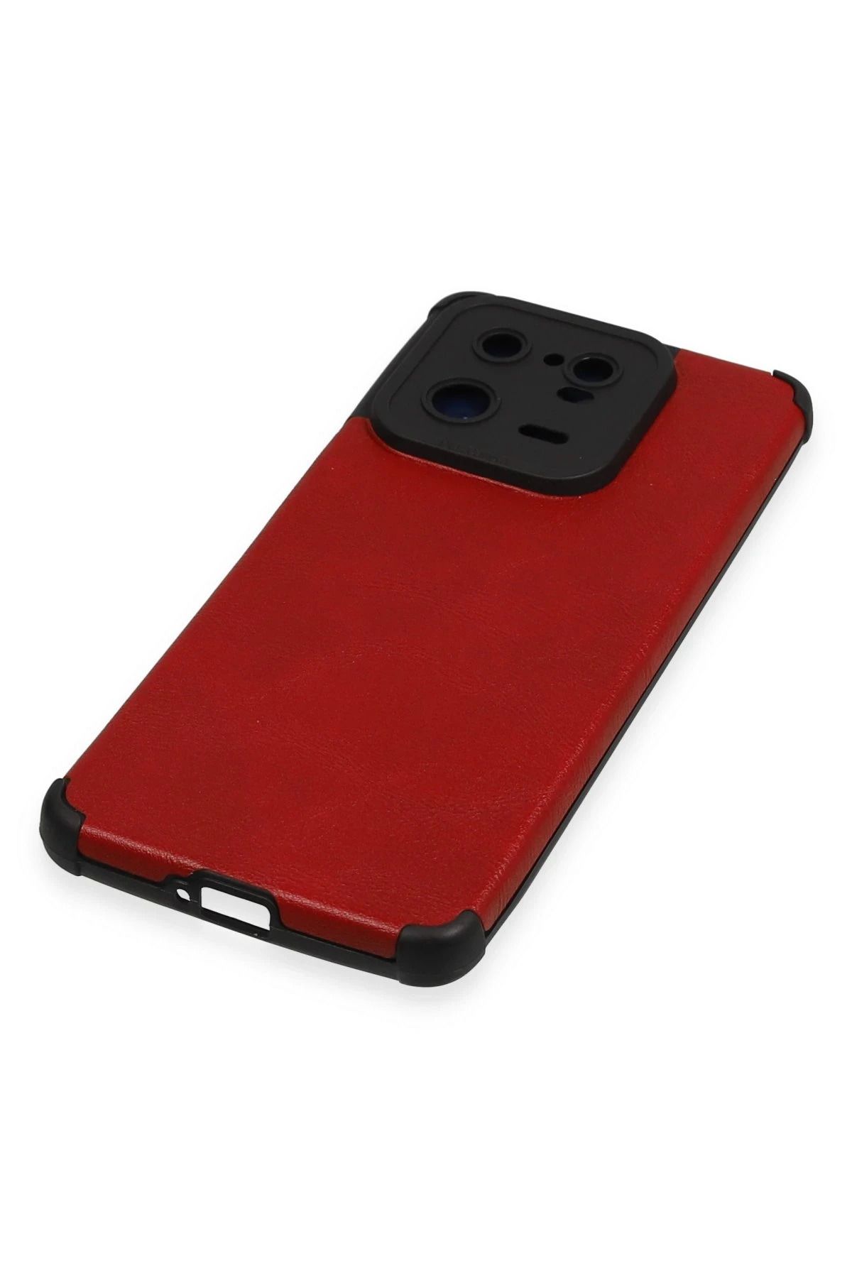 NewFace Xiaomi Mi 13 Pro Kılıf Loop Deri Silikon - Kırmızı SVLRS