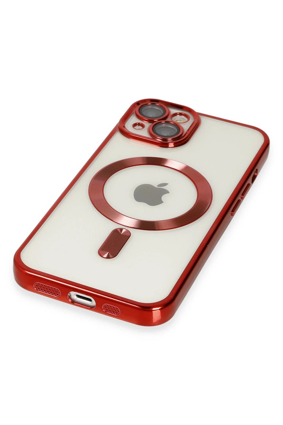 NewFace iPhone 14 Kılıf Kross Magneticsafe Kapak - Kırmızı SVLRS