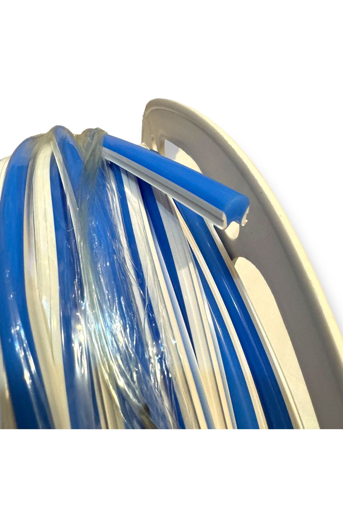 Ledarmy Mavi 6mm İkinci Nesil Silikon Neon LED Şerit Kılıfı – 5 Metre Difüzör Tüp (LED Hariç)