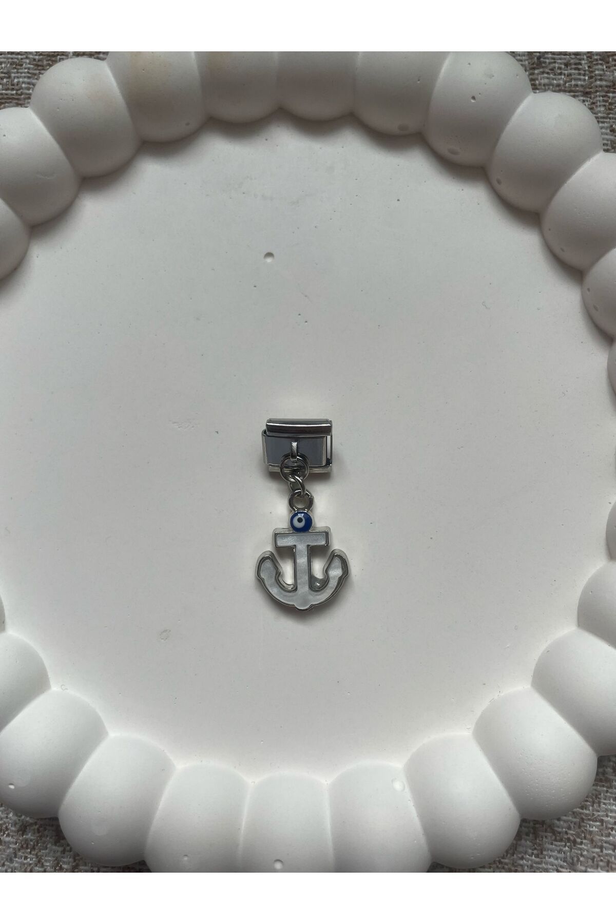 Sepetten Eve İtalyan Model Charm Çelik Özel Seri Sallantılı Model Bileklik Charmı
