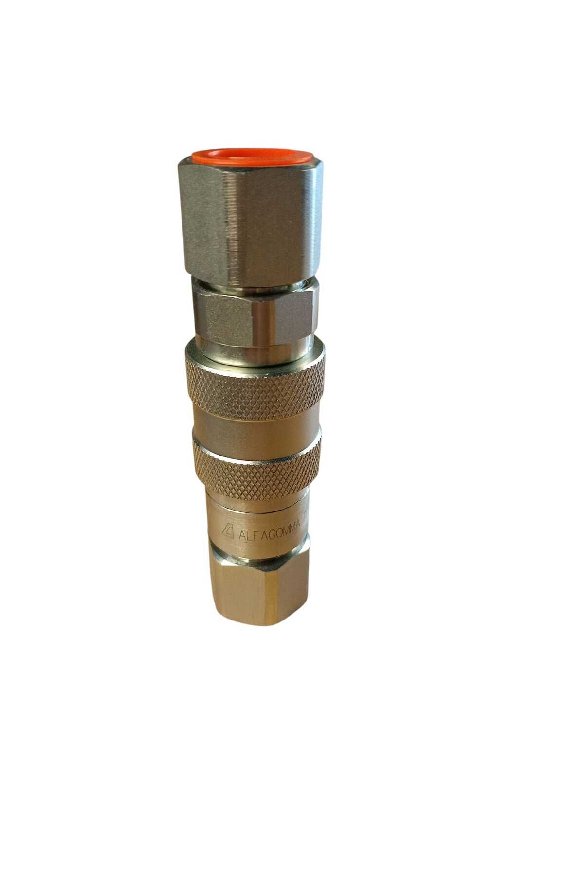 alfagoma TAM HİDROLİK ALFAGOMMA 1/2" FLAT FACE (DÜZALINLI) QUİCK COUPLİNG FF F06 BSP P08 KIRICI JAKI REKOR