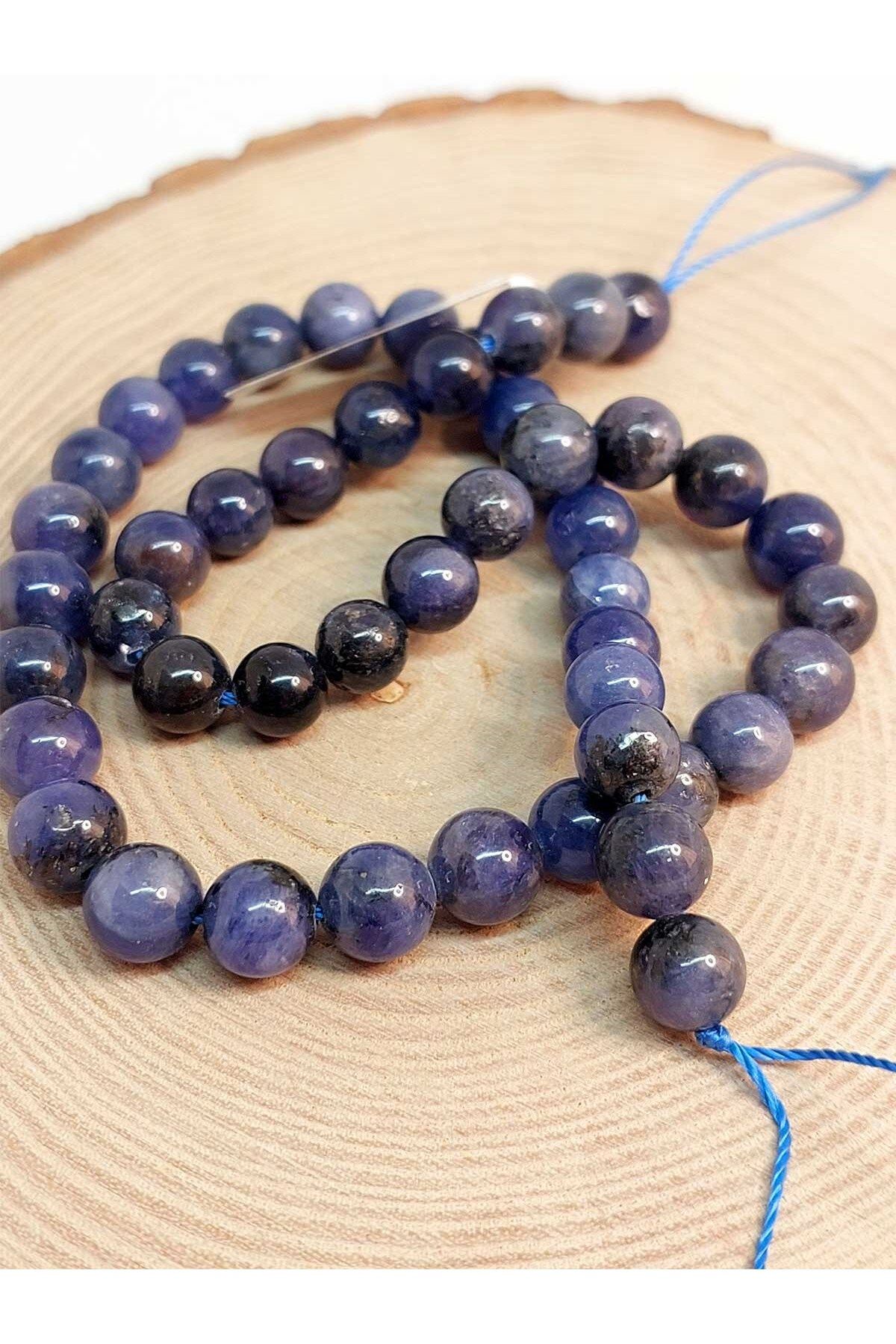 Yasamtohumu Tanzanit Taşı Koyu Renk Dizi 8mm (42245)