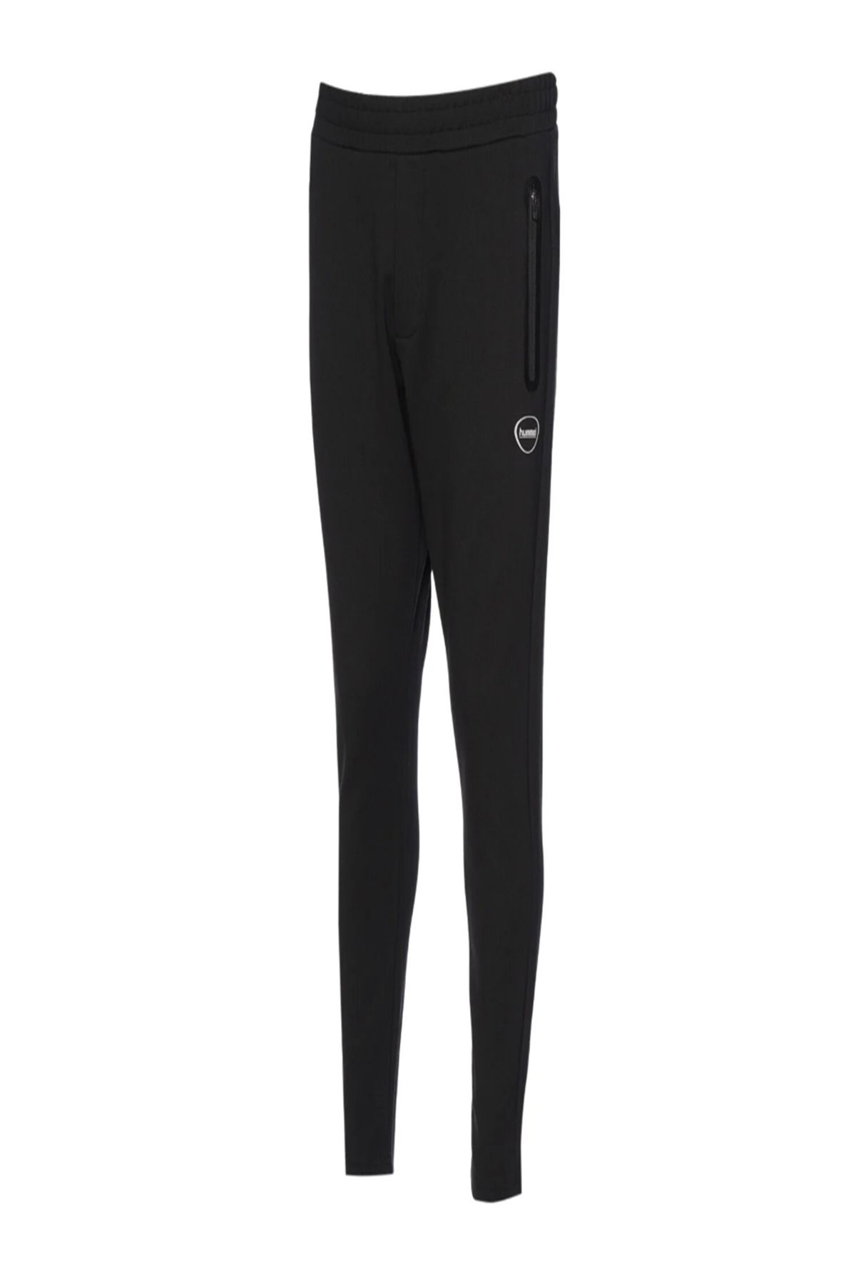 hummel 931276-2001 HMLINTER PANTS Siyah Erkek Fermuarlı Cep Dar Paça Eşofman Altı