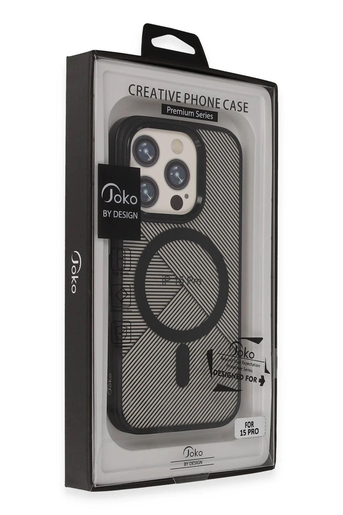 Joko iPhone 15 Pro Max Vito Magsafe Kapak - Derin Mor SVLRS