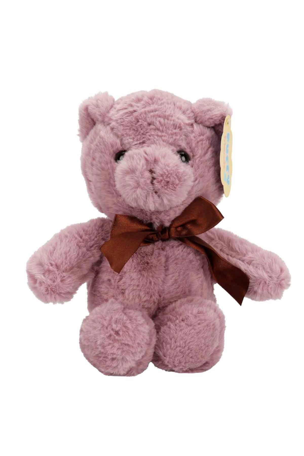 NEZADE STORE Kurdelalı Peluş Ayı 20 cm