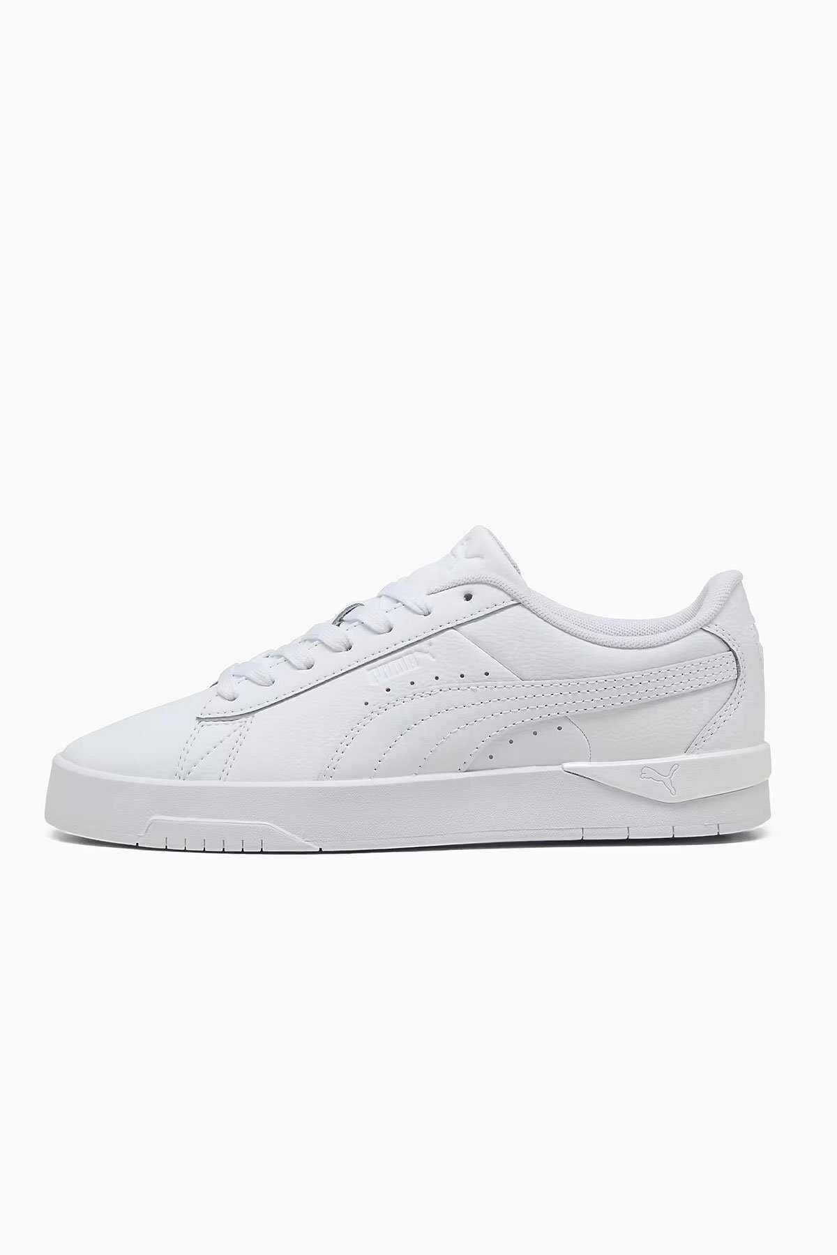 Puma 400217 01 Jada Classic Beyaz-Beyaz Kadın Spor Ayakkabı