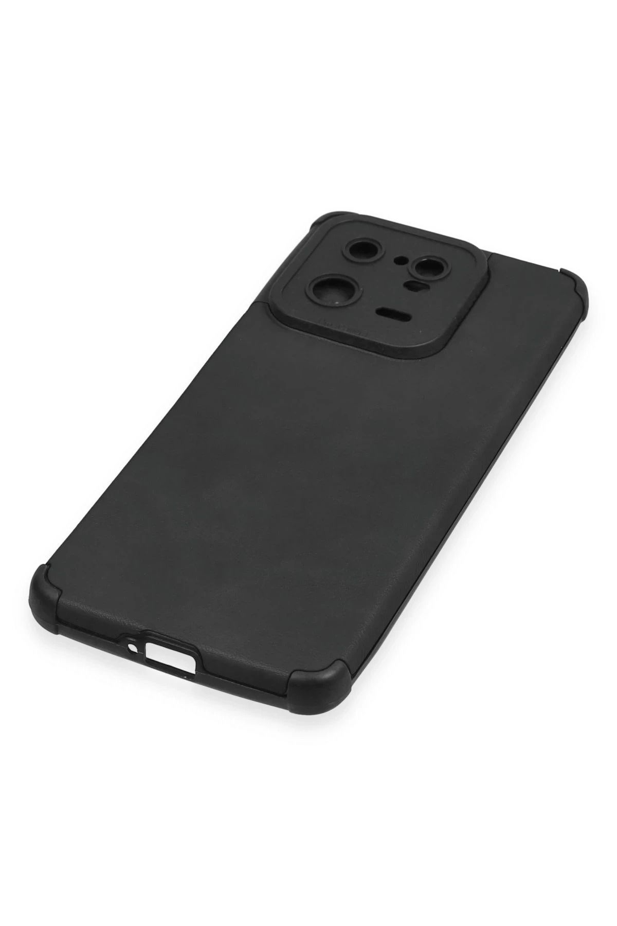NewFace Xiaomi Mi 13 Pro Kılıf Loop Deri Silikon - Siyah SVLRS