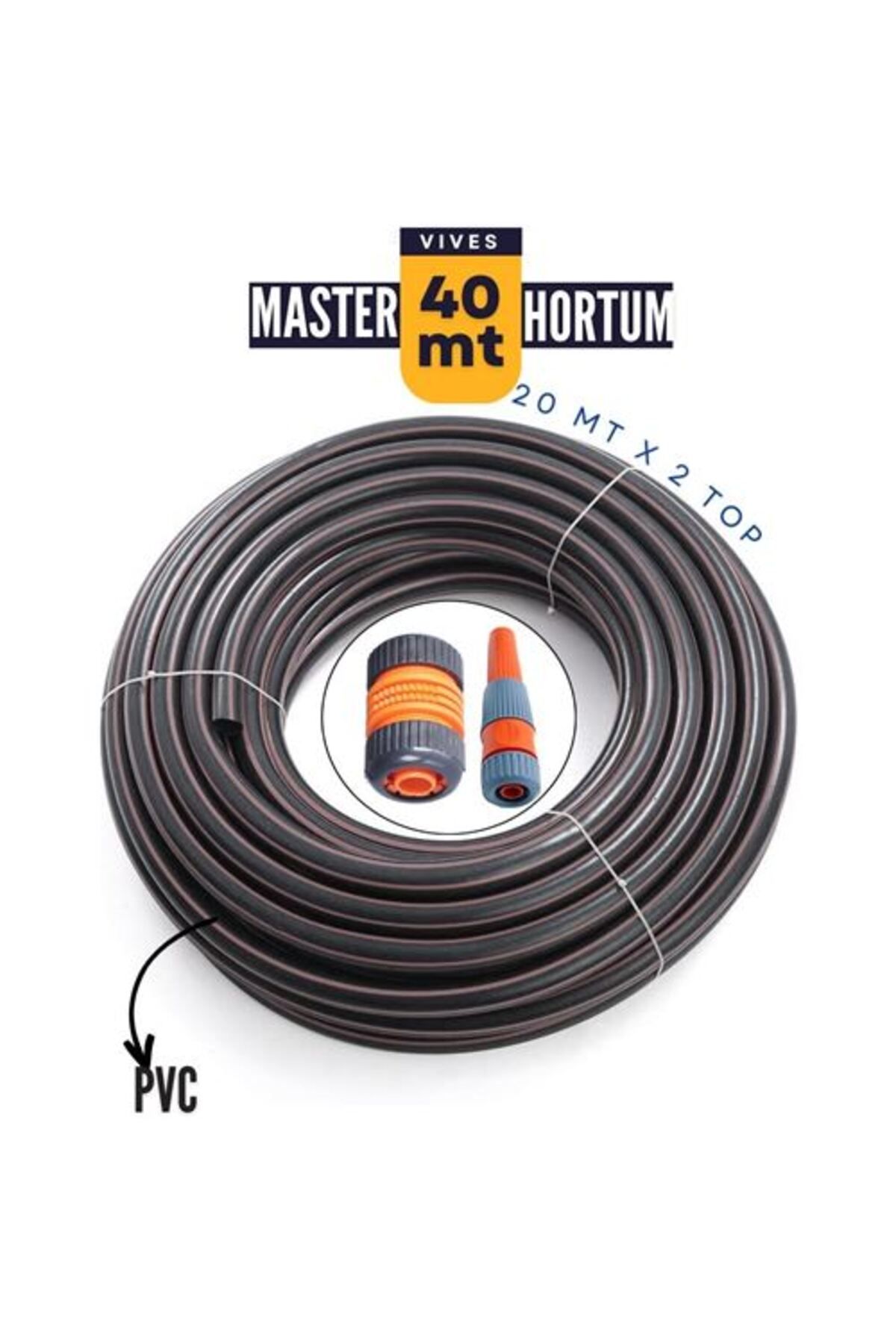 NEZADE STORE 40 Metre Master Bahçe Hortumu Sulama Aparatı HEDİYELİ