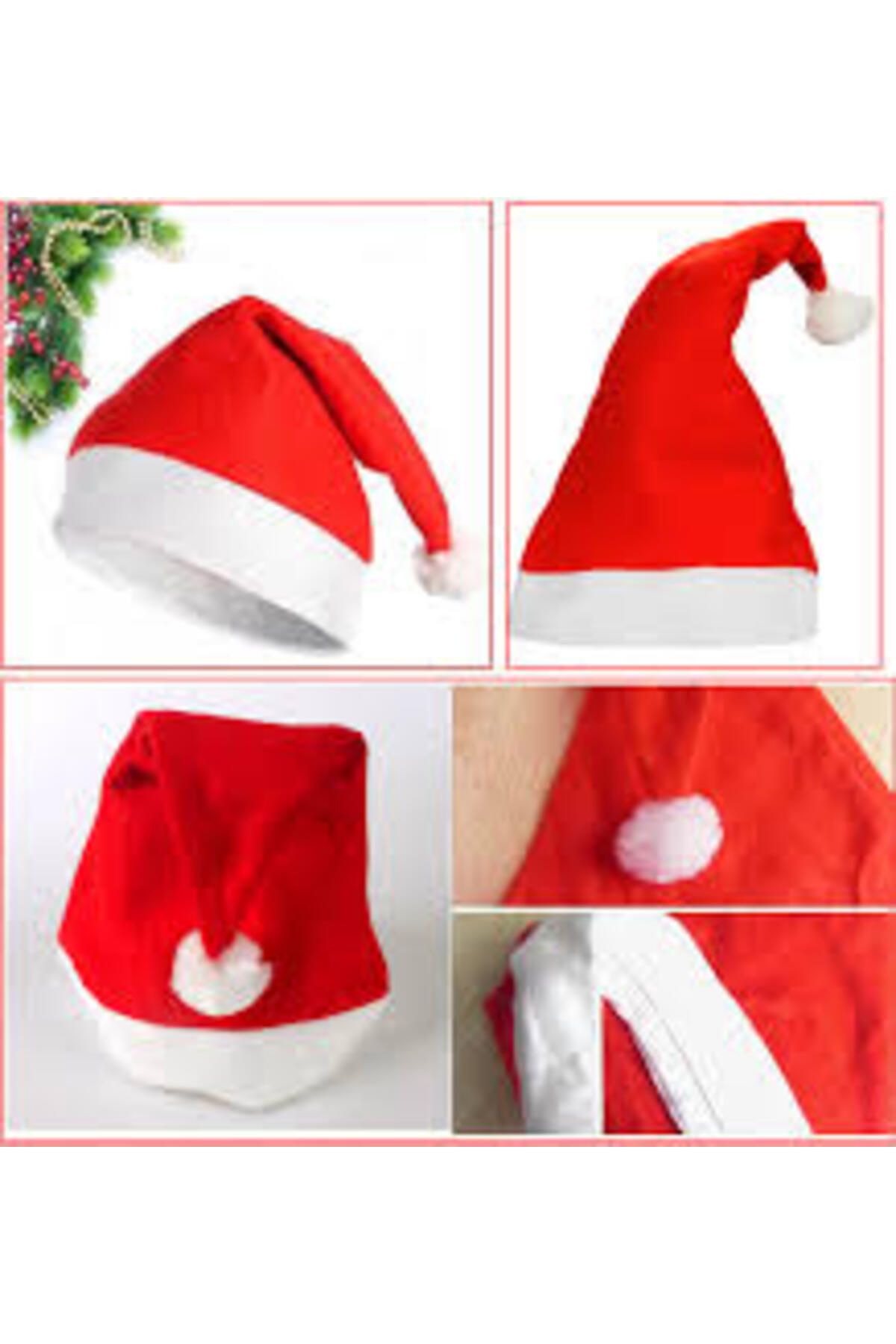 pazarella Polar Noel Baba Şapkası