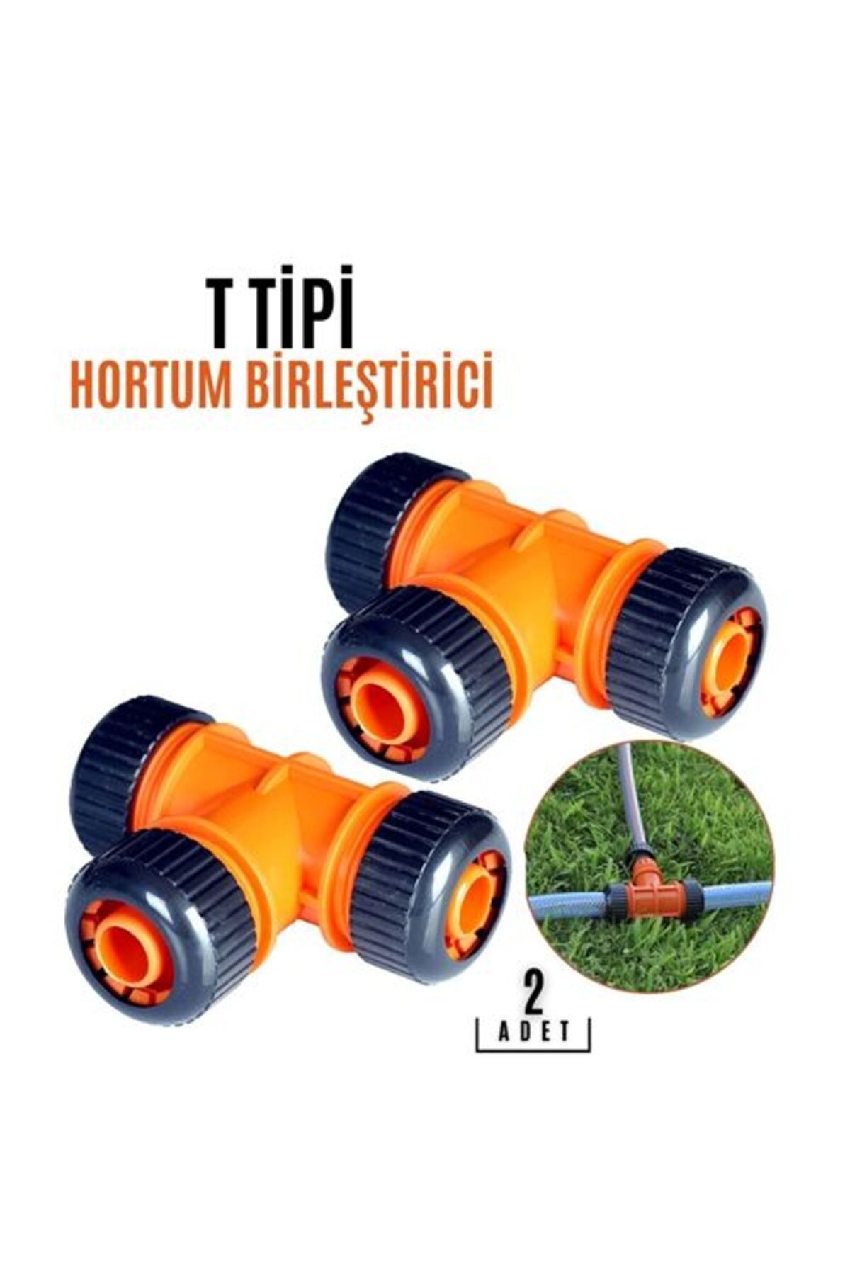 NEZADE STORE T TİPİ Hortum Birleştirici Aparat 2 ADET