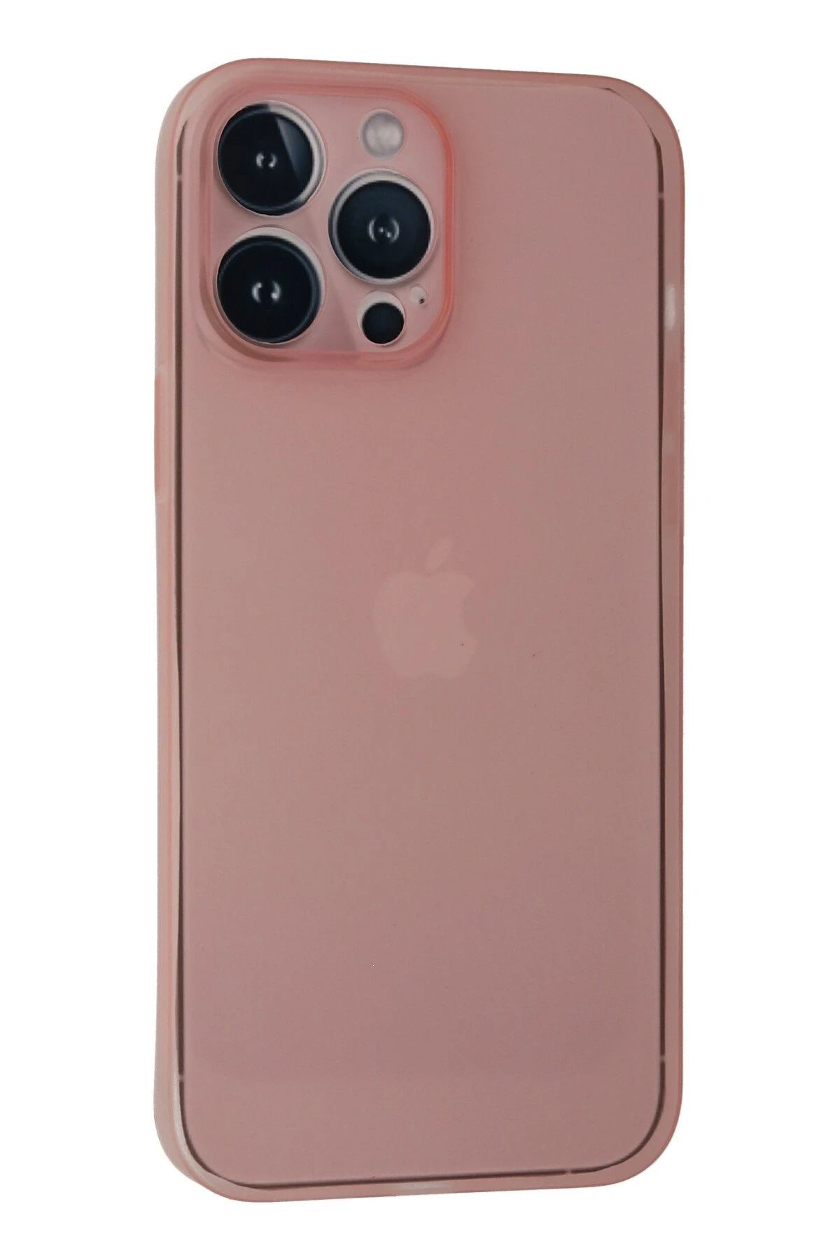 NewFace iPhone 13 Pro Kılıf PP Ultra İnce Kapak - Pembe WLZOR