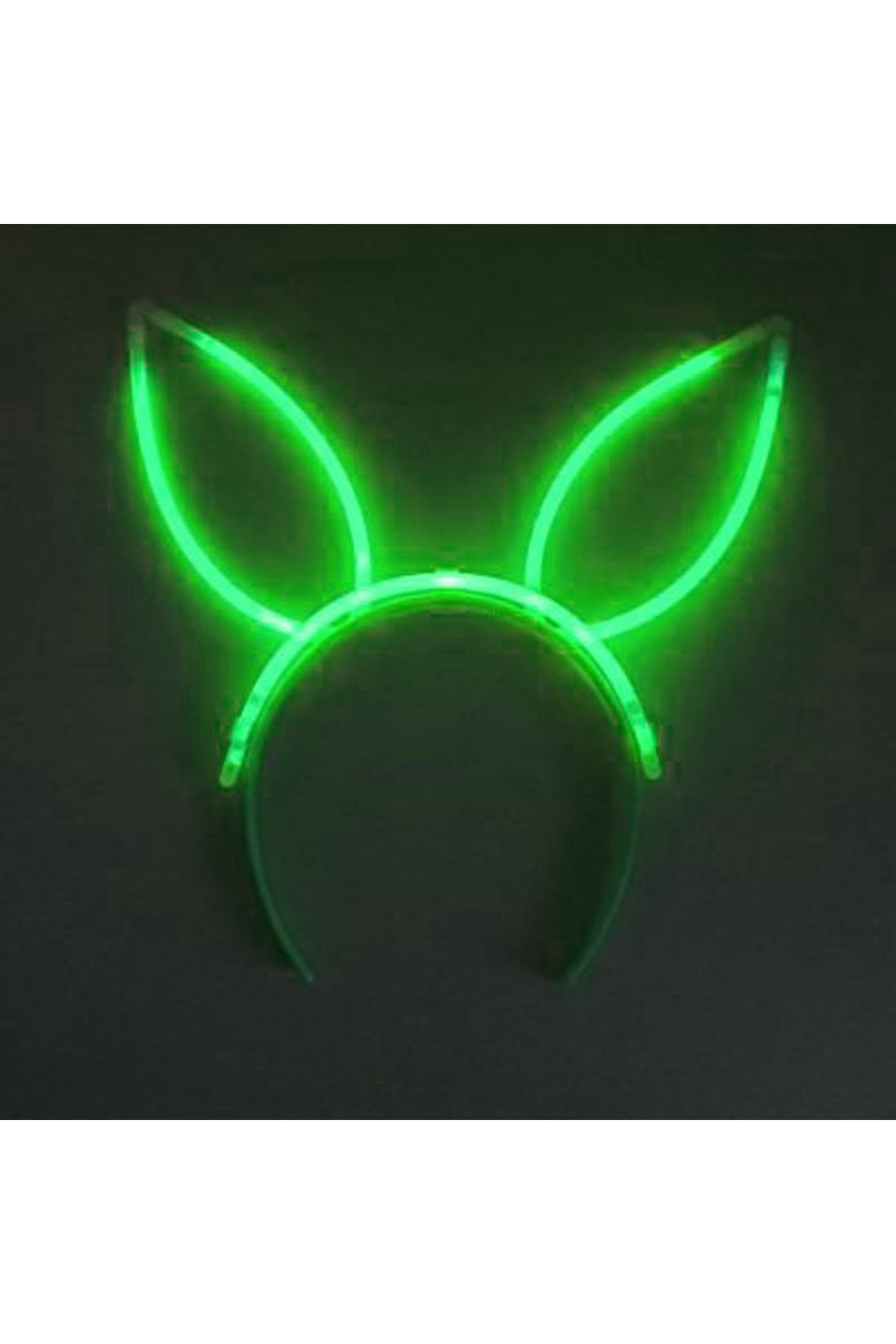 AYLİNA Karanlıkta Yanan Fosforlu Glow Taç 6 Renk 6 Adet