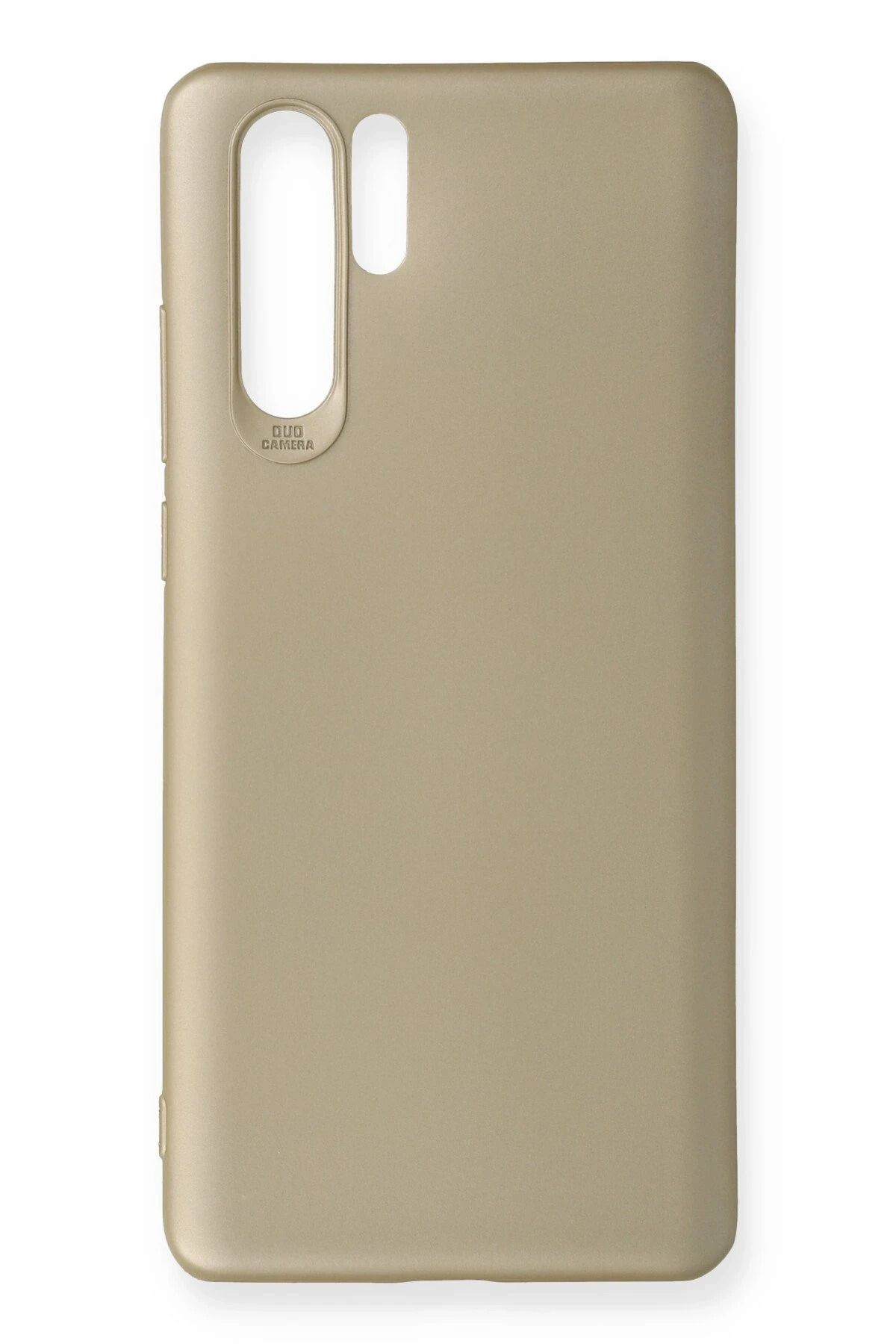 NewFace Huawei P30 Pro Kılıf First Silikon - Gold WLZOR
