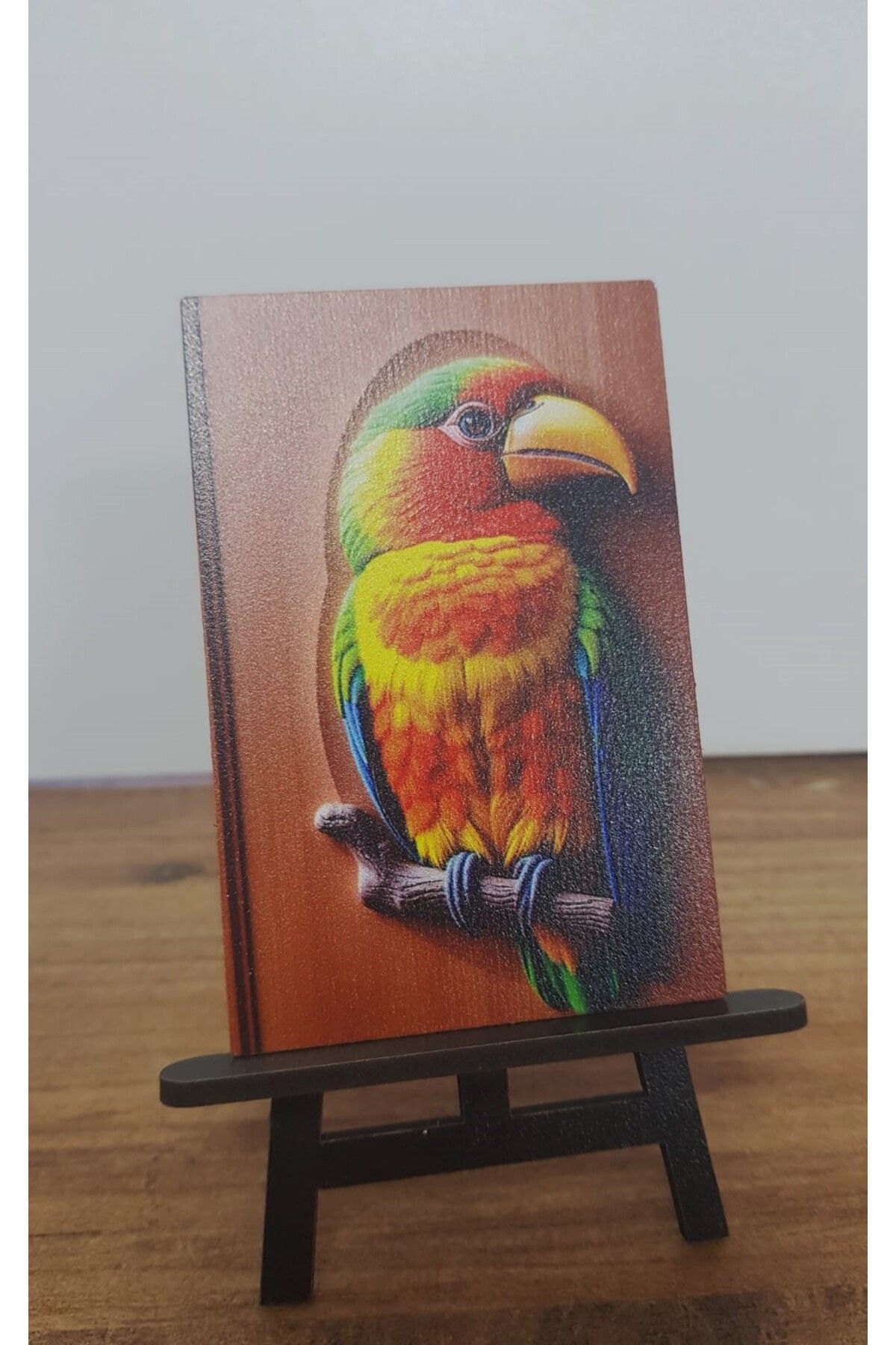 Altınuç Art Design 2 Adet Papağan Mini Tablo