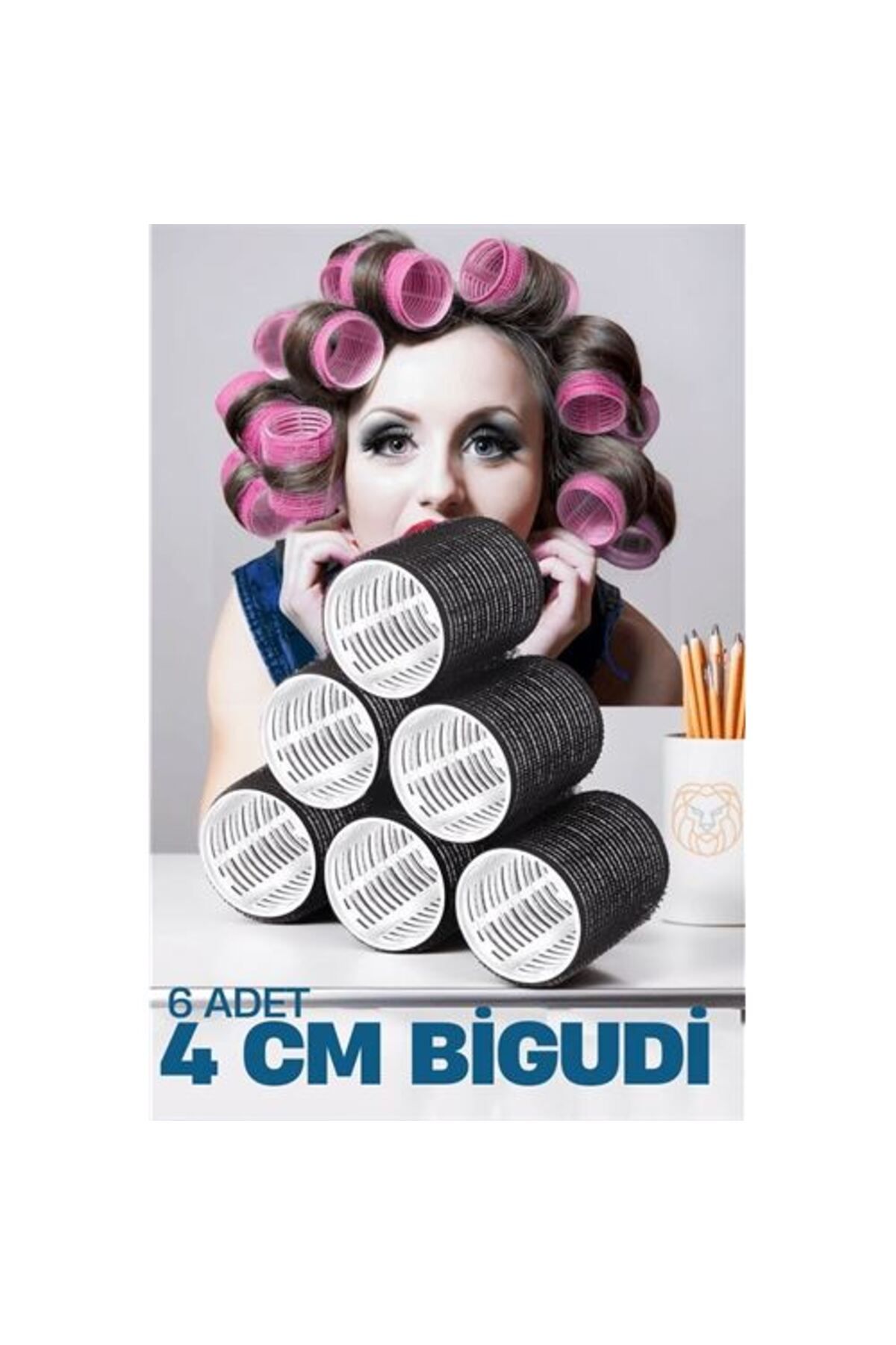 NEZADE STORE 4 Cm Bigudi 6 lı Paket