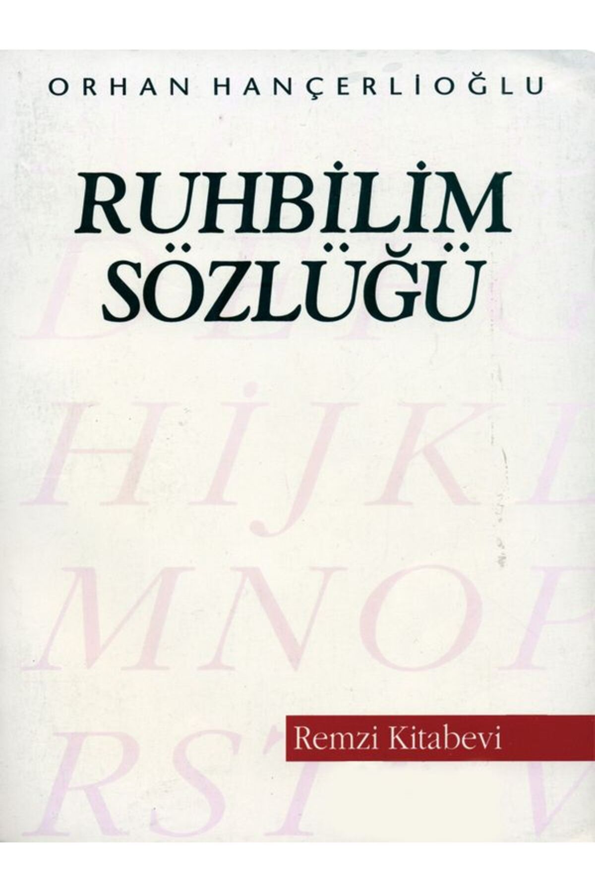 Tudem Yayınları Ruhbilim Sözlüğü Remzi Kitabevi