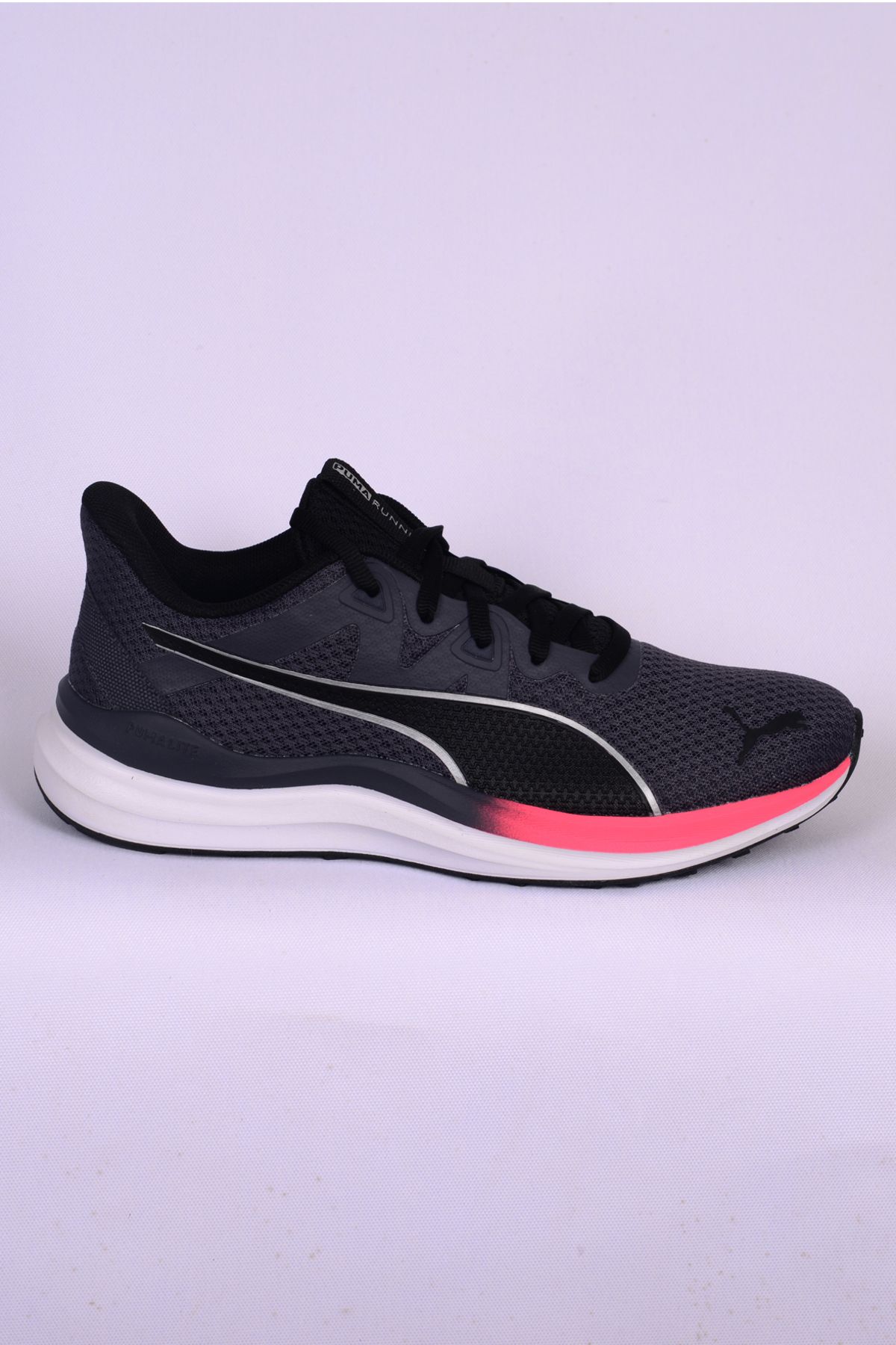 Puma 378768 33 Reflect Lite Ortapedik Taban Hafif Taban Bağcıklı Gri Kadın Spor Ayakkabı