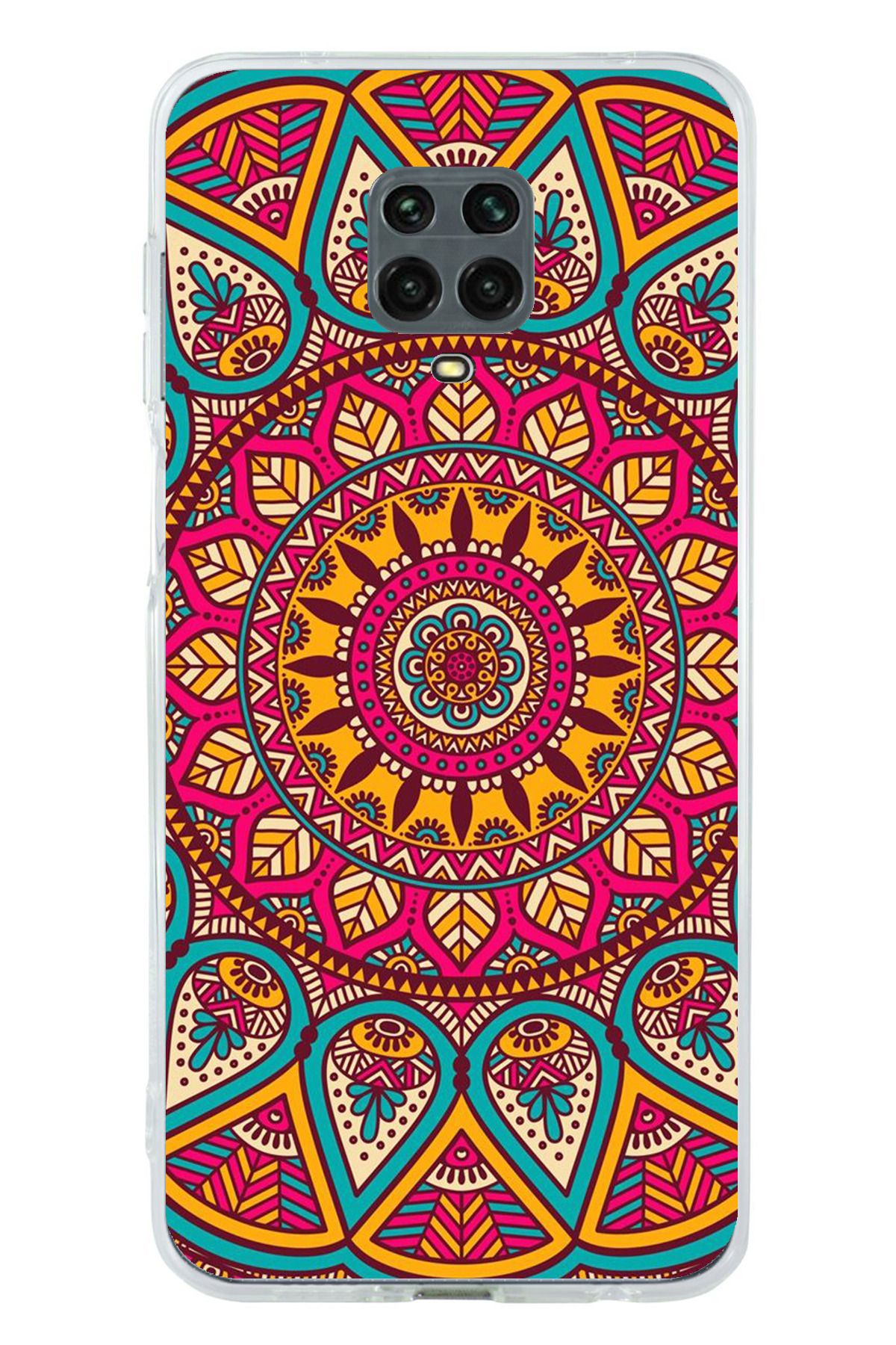 TechTree Redmi Note 9S / 9 PRO Uyumlu Mandala Şeffaf Silikon Kılıf