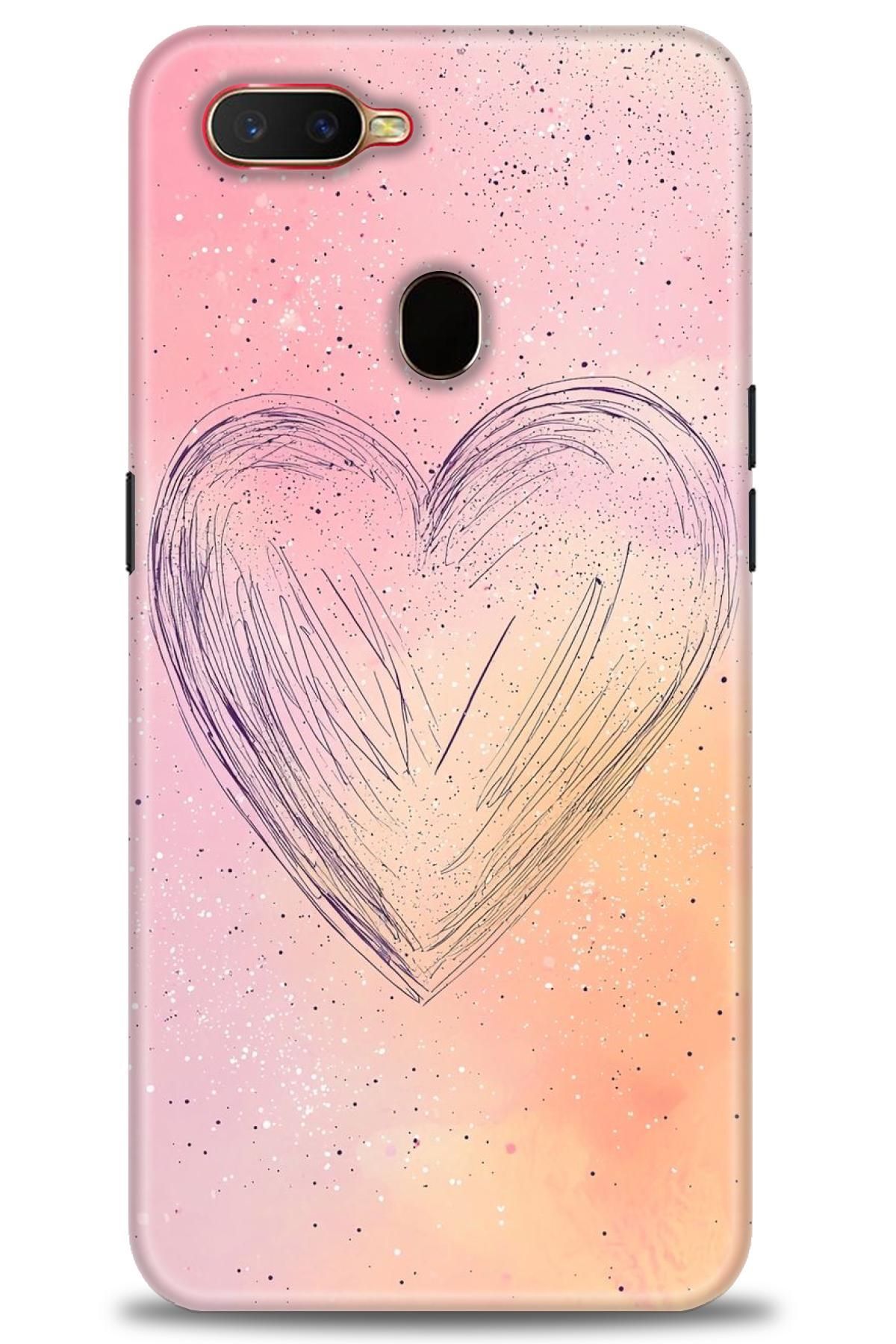 OPPO AX7 / A5S İle Uyumlu HD Baskılı Desenli Silikon Kılıf - 2299