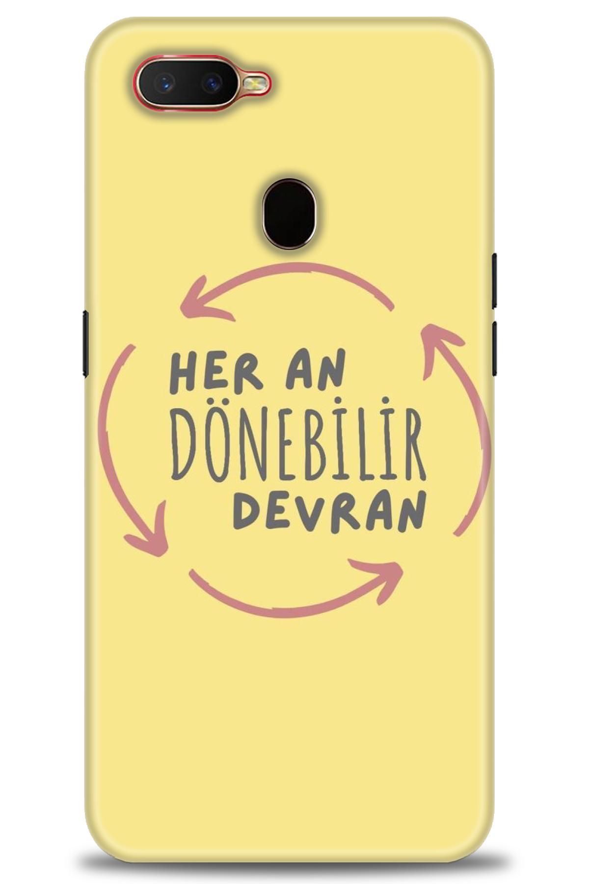 OPPO AX7 / A5S İle Uyumlu HD Baskılı Desenli Silikon Kılıf - 2862