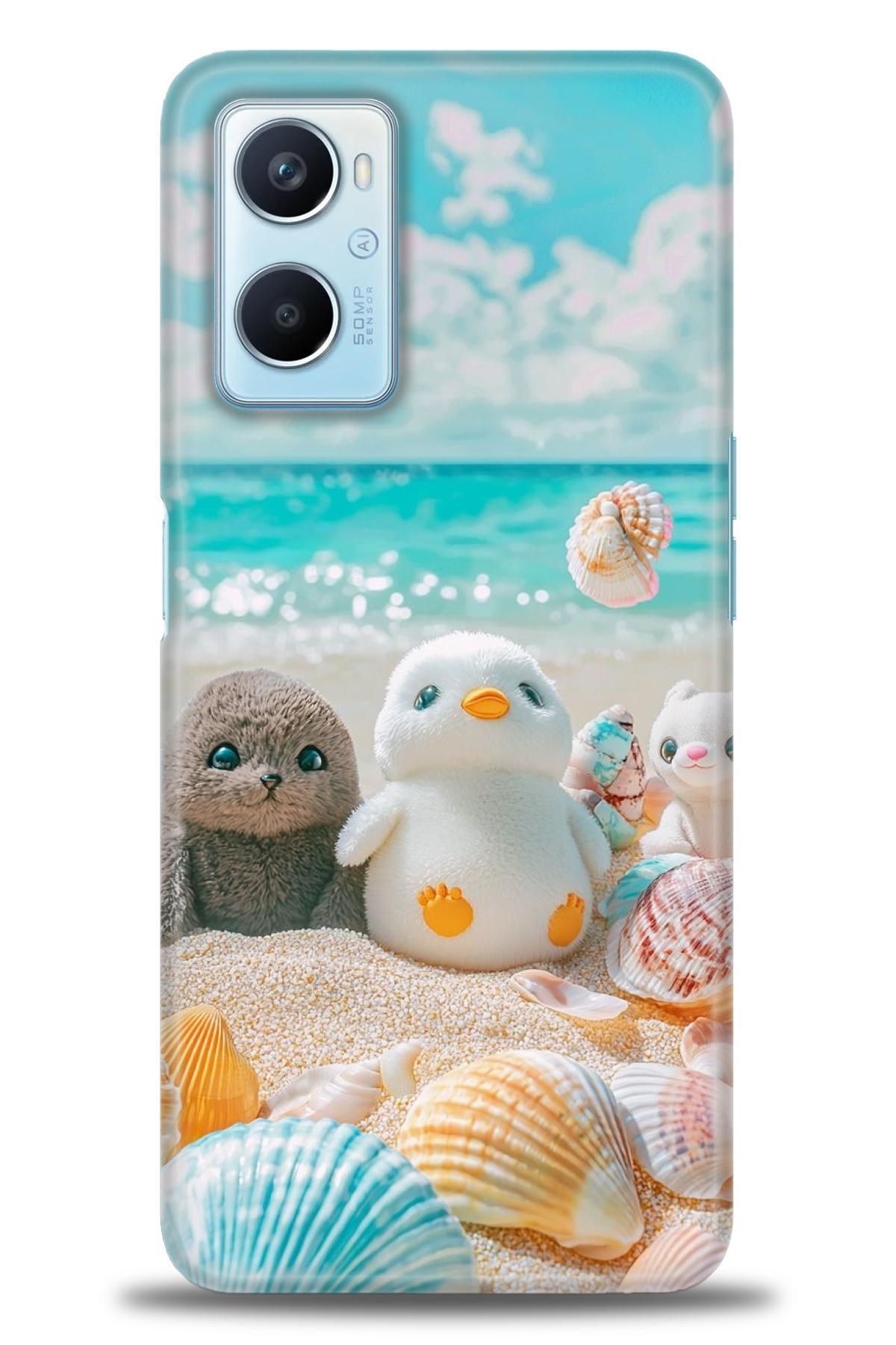 OPPO A96 4G / A36 İle Uyumlu HD Baskılı Desenli Silikon Kılıf - 2812