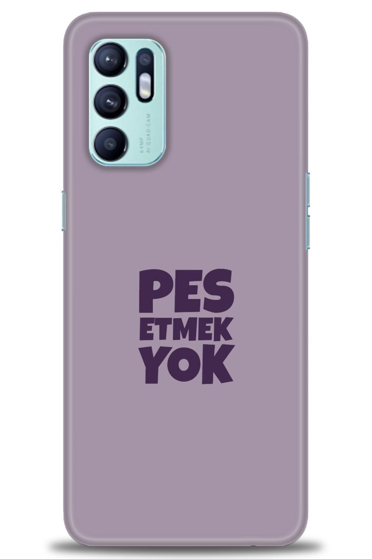 OPPO Reno 6 İle Uyumlu HD Baskılı Desenli Silikon Kılıf - 2175