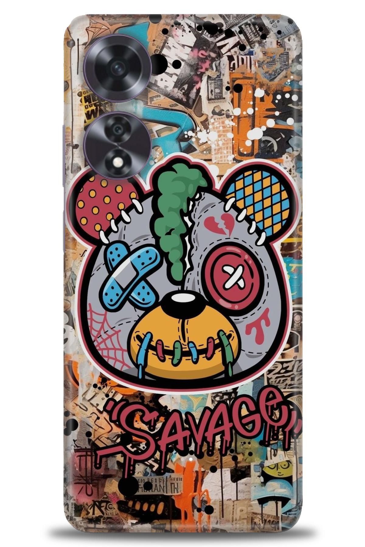 OPPO A60 İle Uyumlu HD Baskılı Desenli Silikon Kılıf - 2069