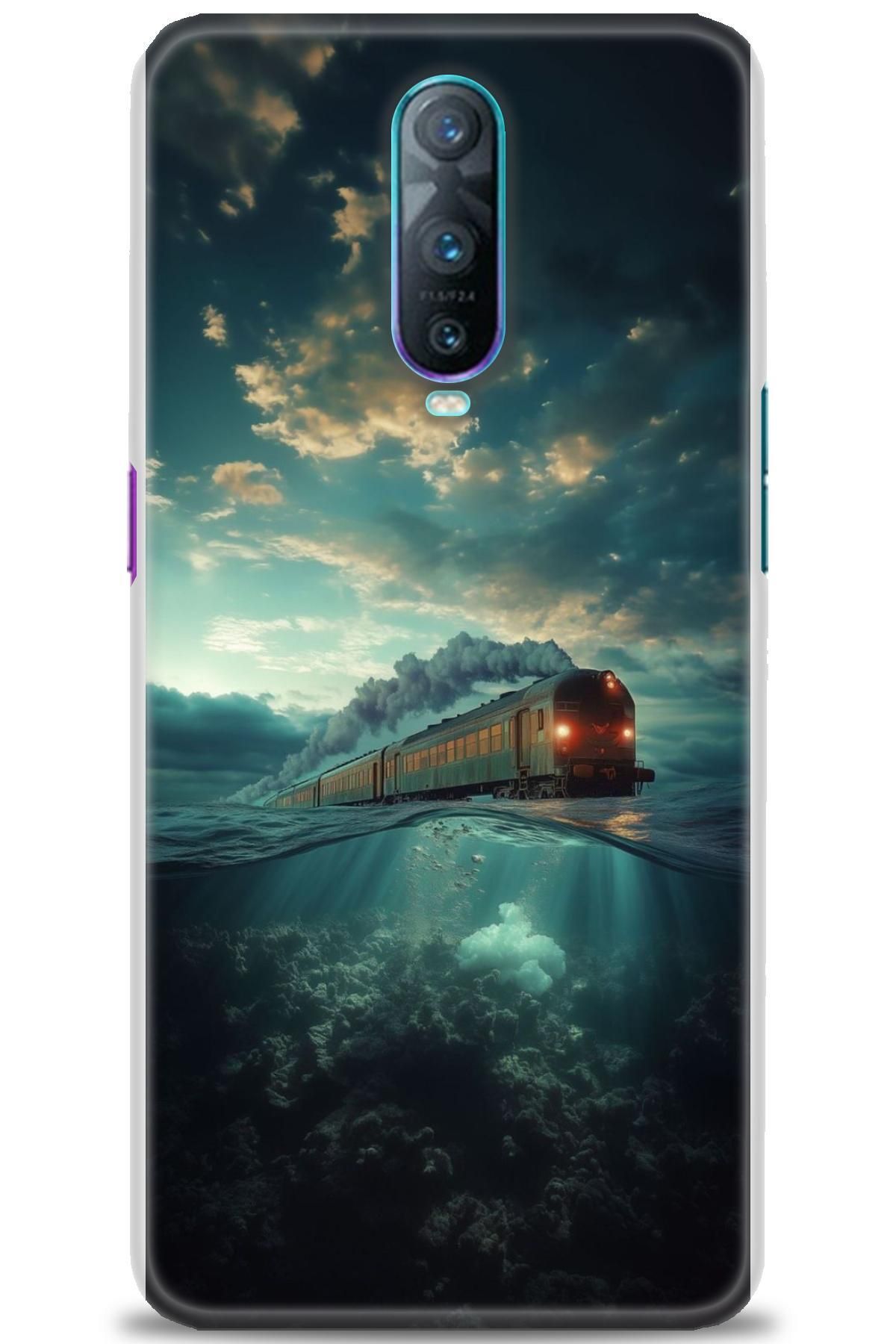 OPPO RX17 Pro İle Uyumlu HD Baskılı Desenli Silikon Kılıf - 2285
