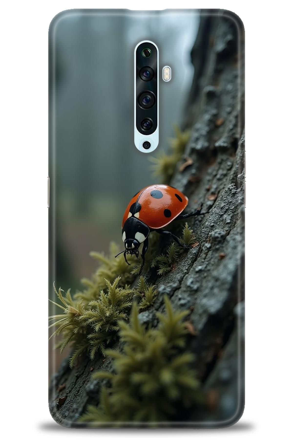 OPPO Reno 2Z İle Uyumlu HD Baskılı Desenli Silikon Kılıf - 2559
