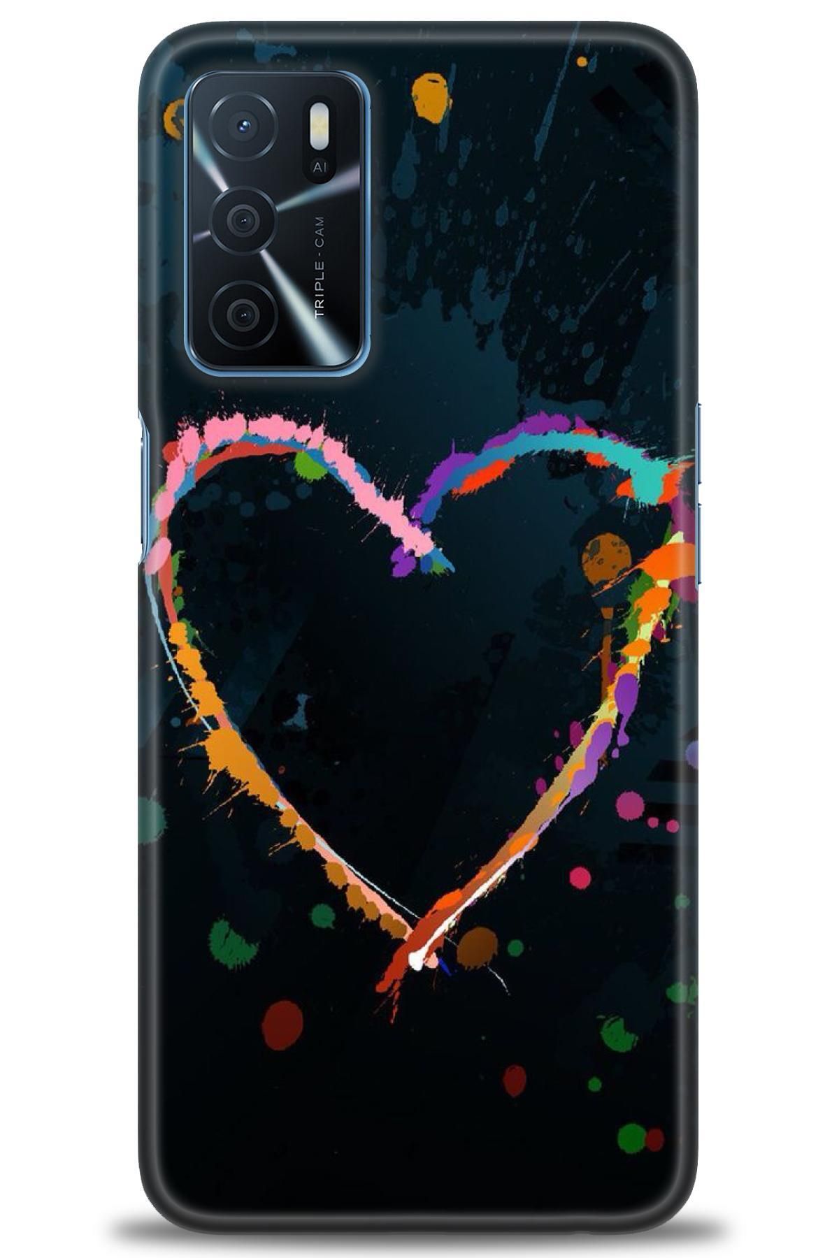 OPPO A16 / A55 İle Uyumlu HD Baskılı Desenli Silikon Kılıf - 2211