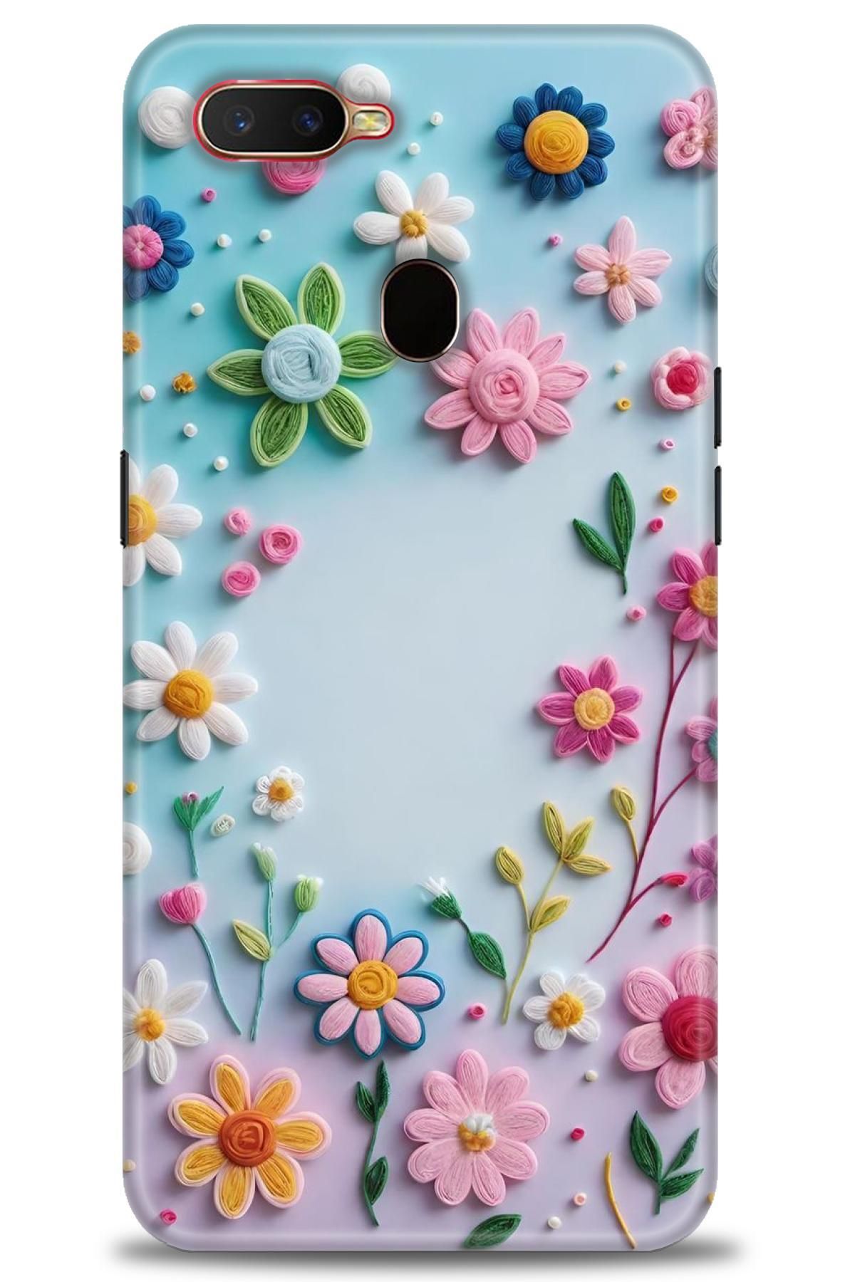 OPPO A12 İle Uyumlu HD Baskılı Desenli Silikon Kılıf - 2303