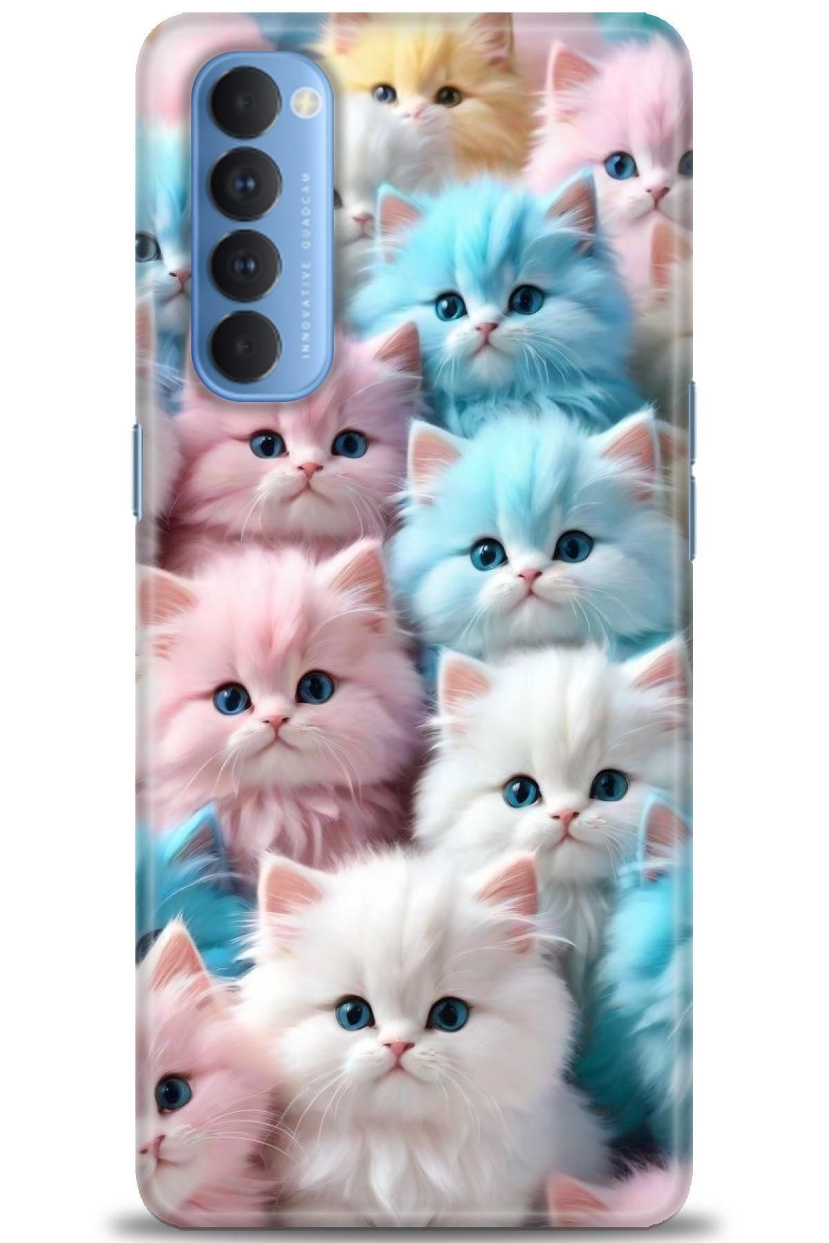 OPPO Reno 4 Pro İle Uyumlu HD Baskılı Desenli Silikon Kılıf - 2760