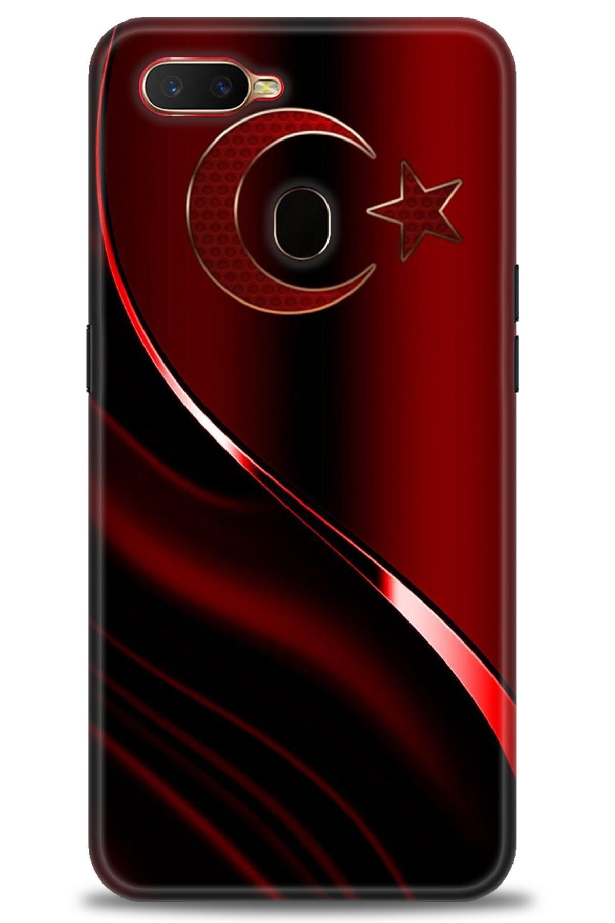 OPPO A12 İle Uyumlu HD Baskılı Desenli Silikon Kılıf - 2095